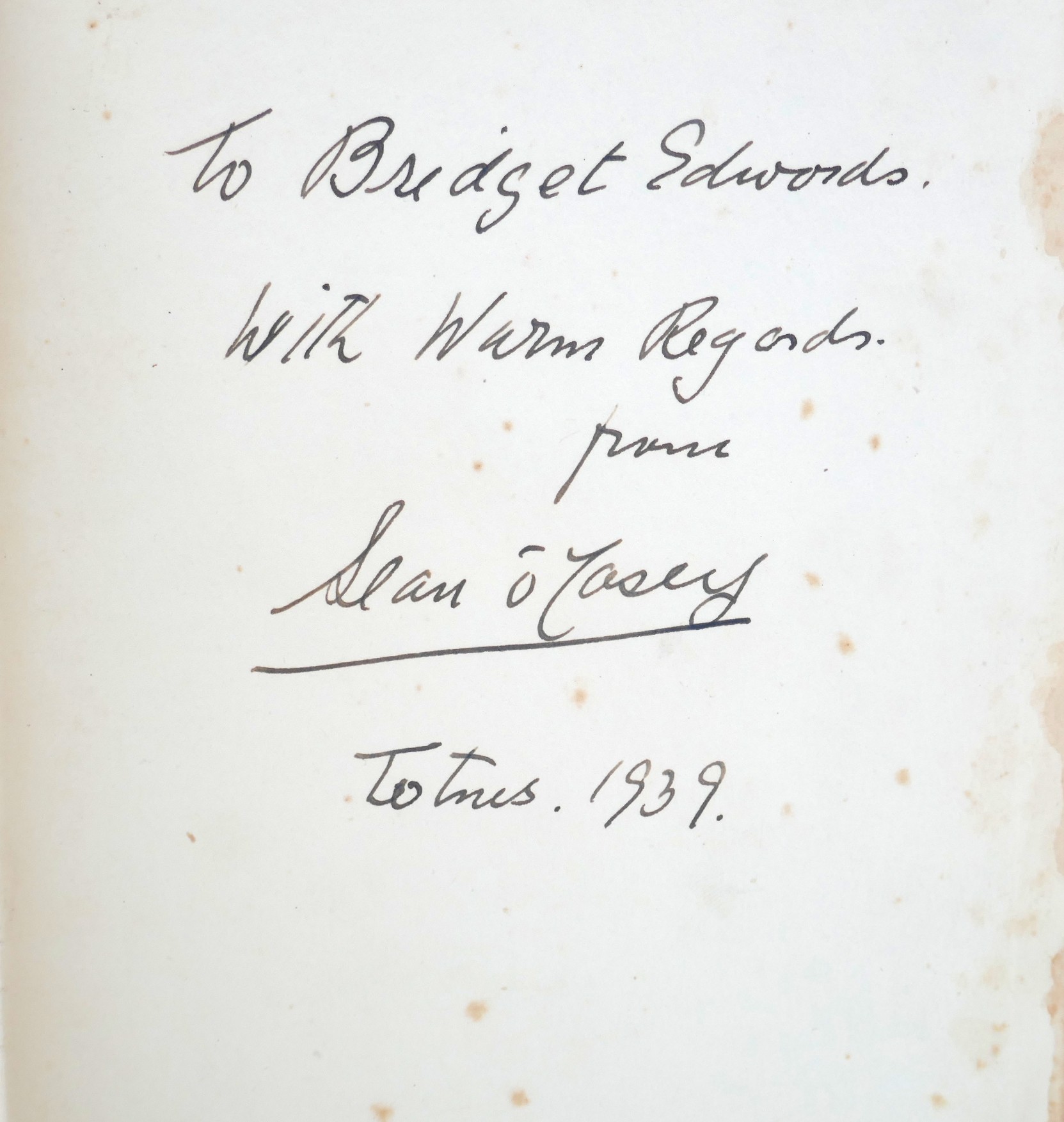 I Knock at The Door. Inscribed by the Author (1939) - Image 2