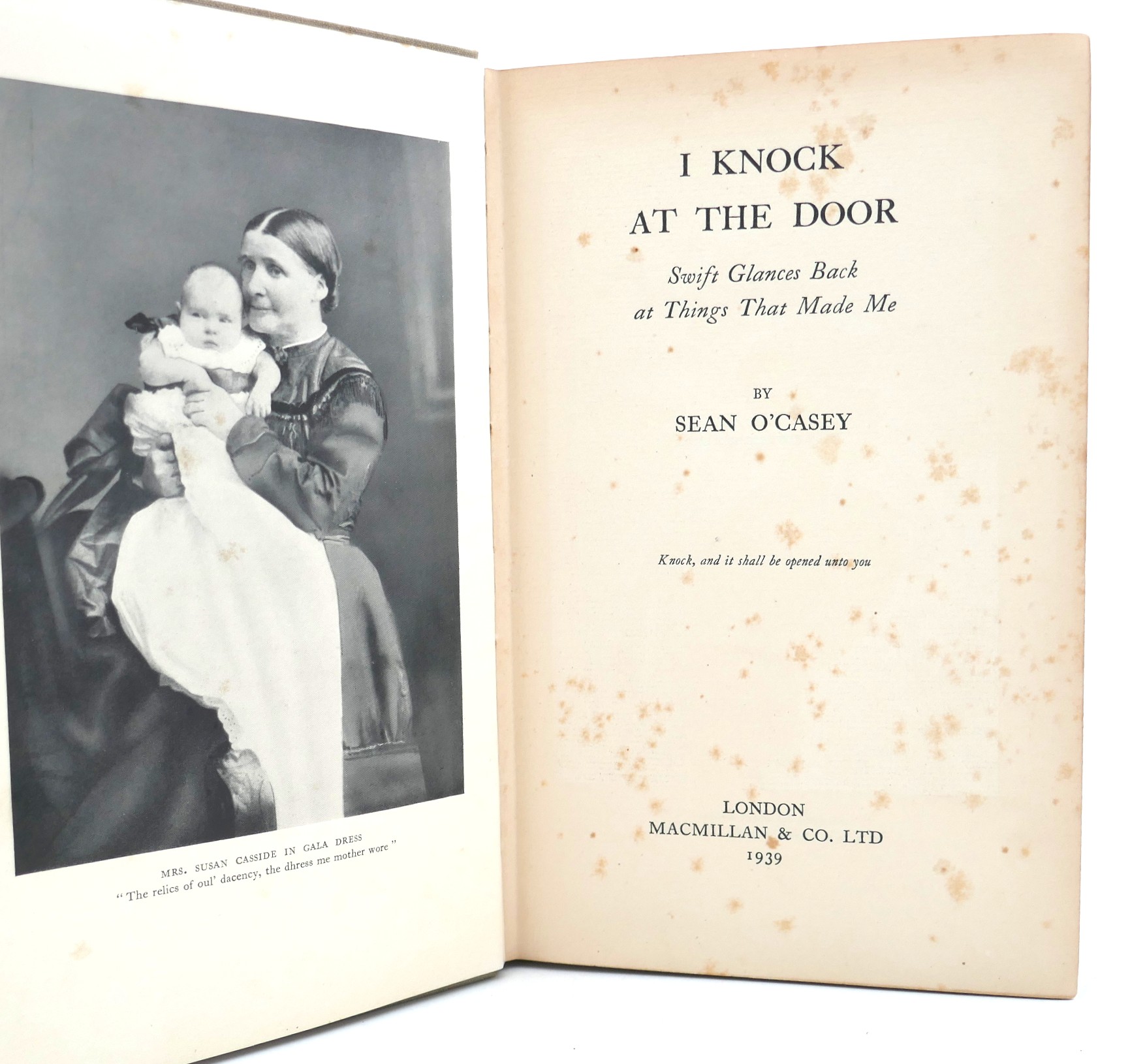 I Knock at The Door. Inscribed by the Author (1939) - Image 3