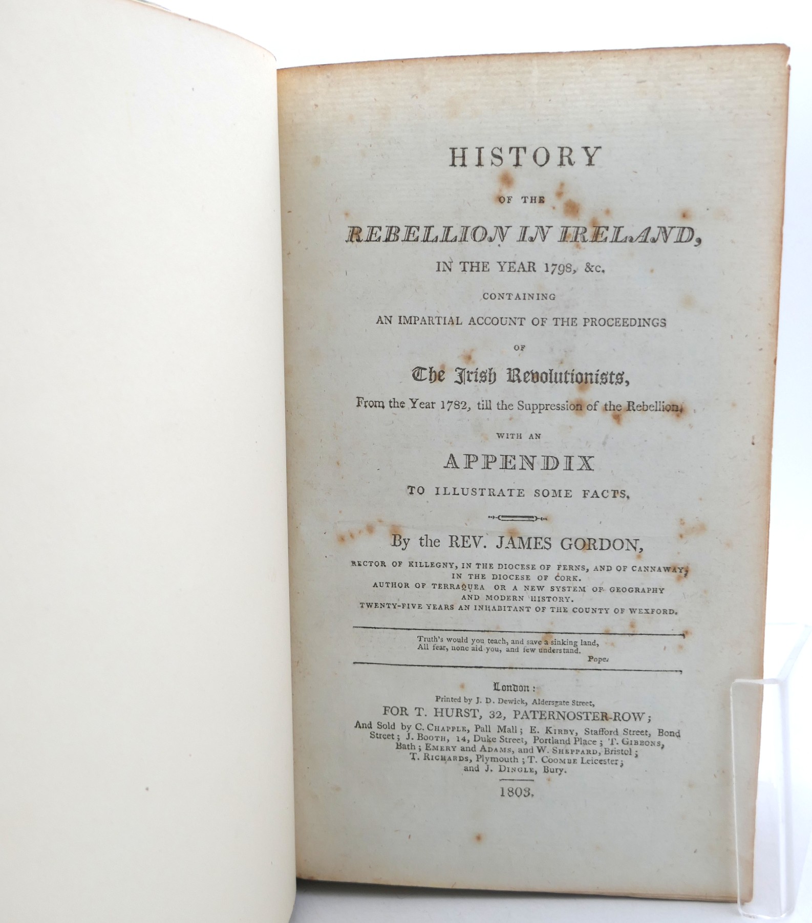 History of the Rebellion in Ireland, in the Year 1798 - Image 3