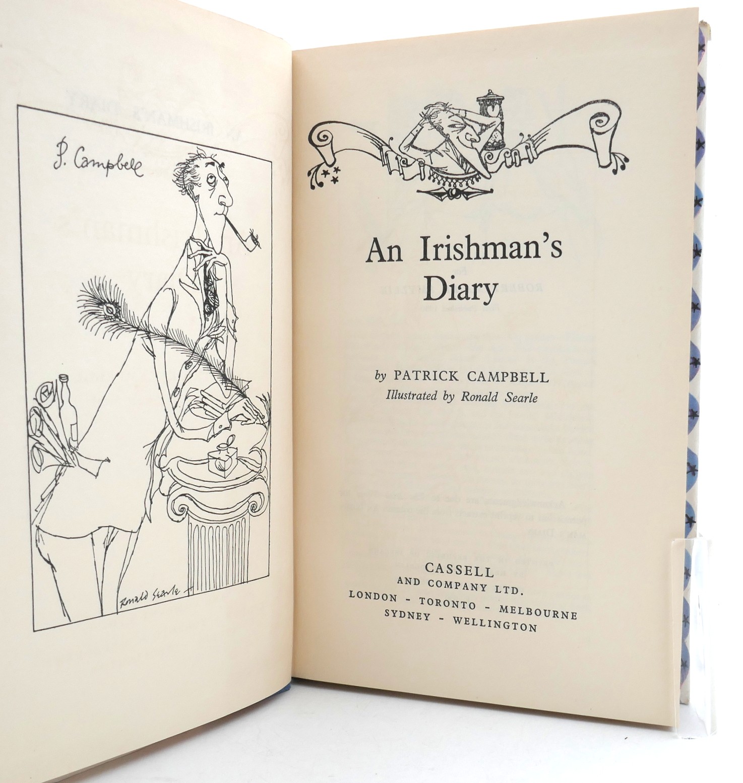 An Irishman's Diary. Illustrated by Ronald Searle (1950) - Image 2
