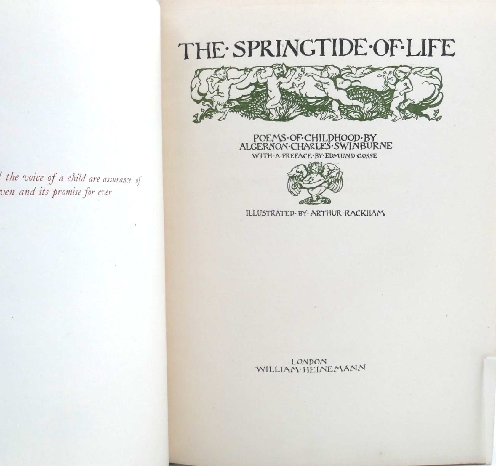 The Springtide of Life. Illustrated by Arthur Rackham (1918) - Image 3
