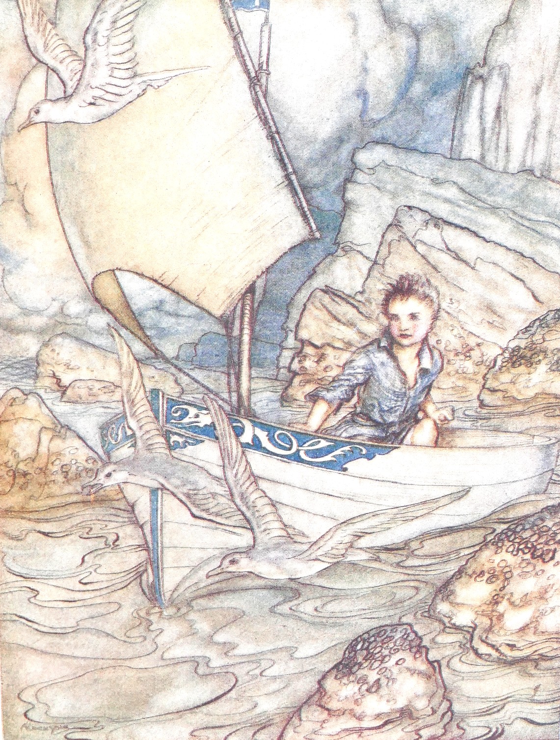 The Springtide of Life. Illustrated by Arthur Rackham (1918) - Image 8