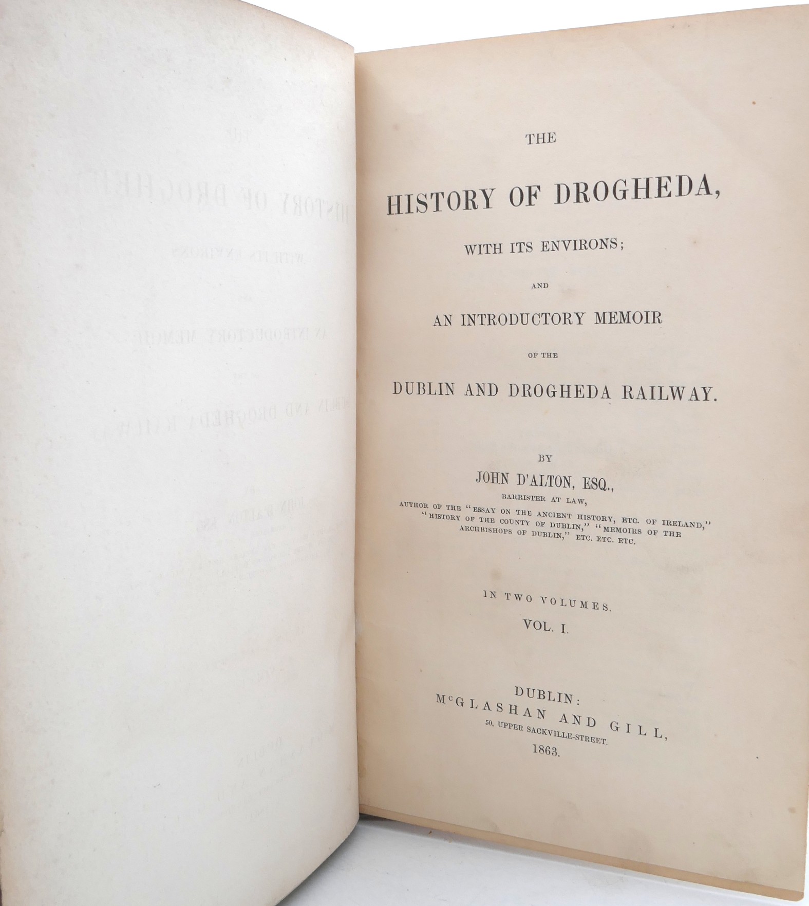 The History of Drogheda. Two Volumes in One (1863) - Image 4