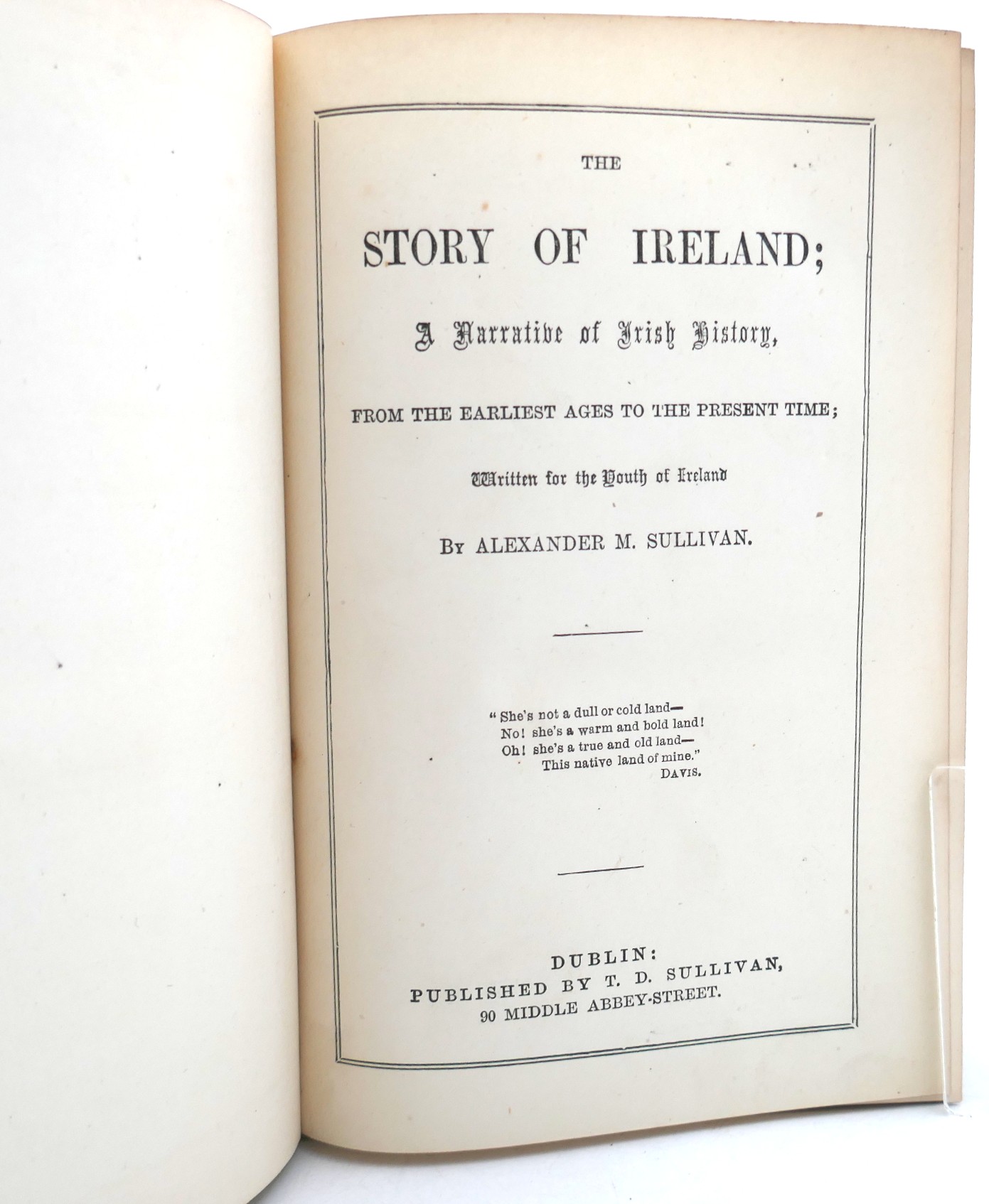 The Story of Ireland. Association Copy (1867) - Image 5