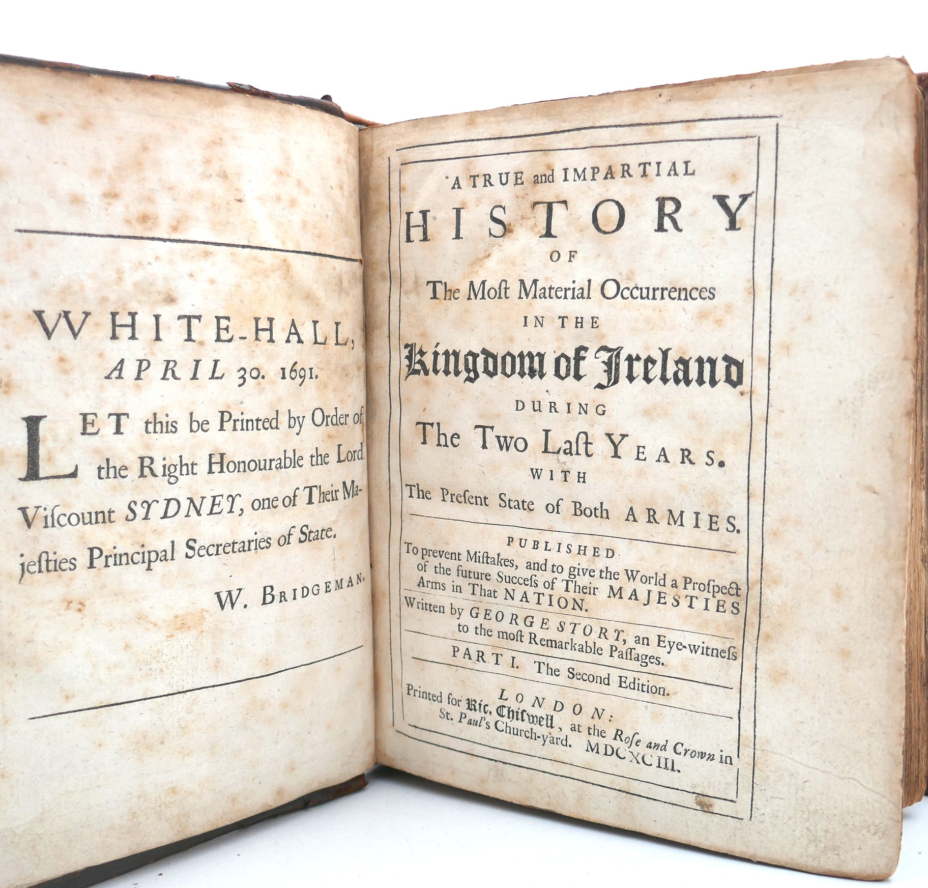 A True and Impartial History of the Wars of Ireland (1693) - Image 3