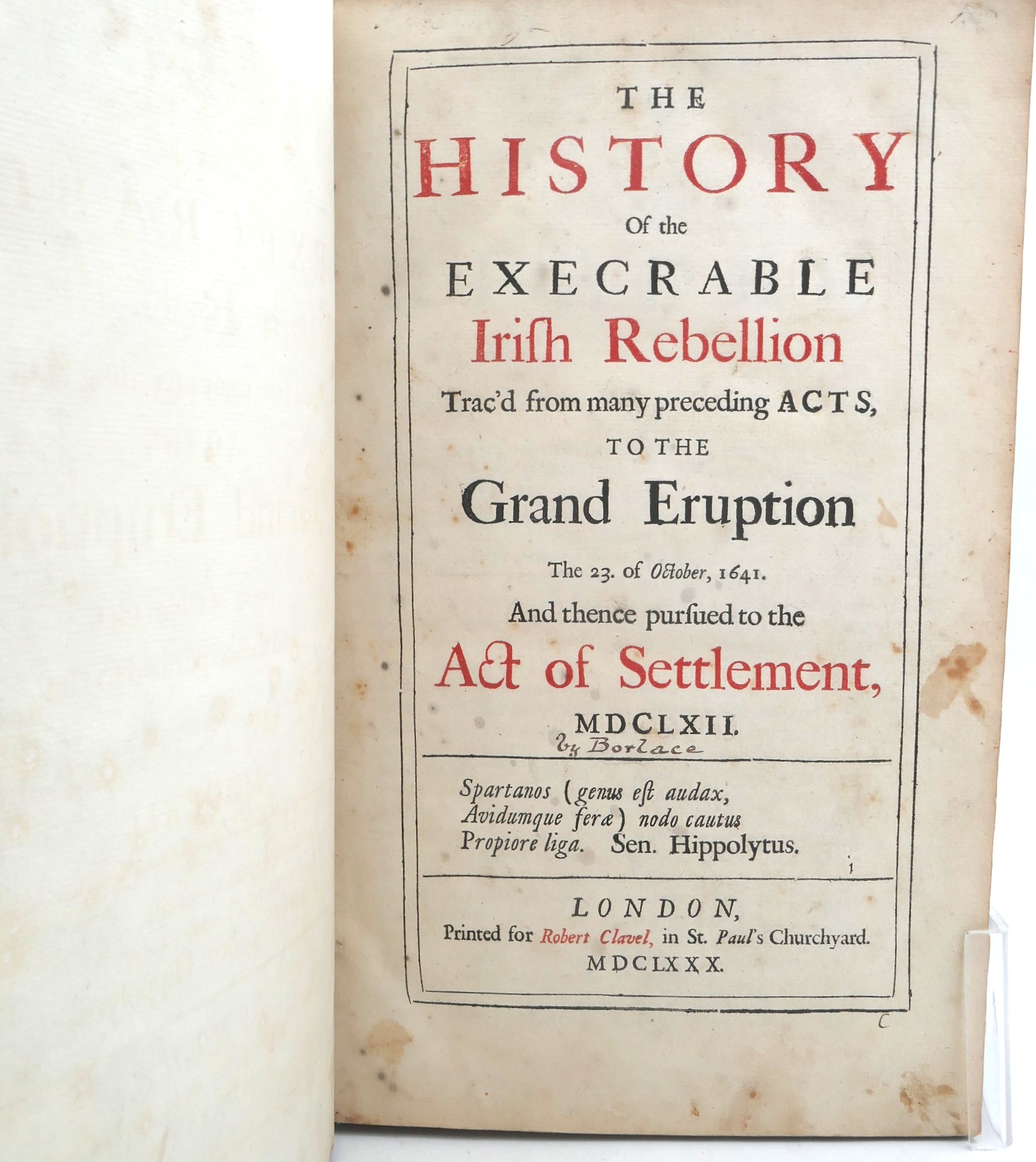 The History of the Execrable Irish Rebellion (1680) - Image 2