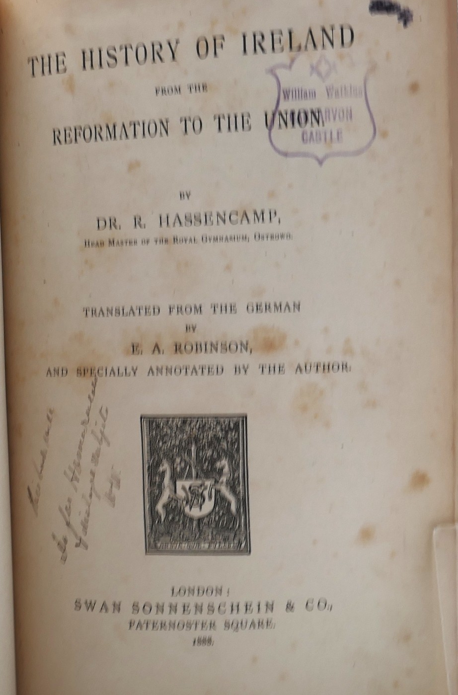 The History of Ireland from the Reformation to the Union (1888) - Image 2