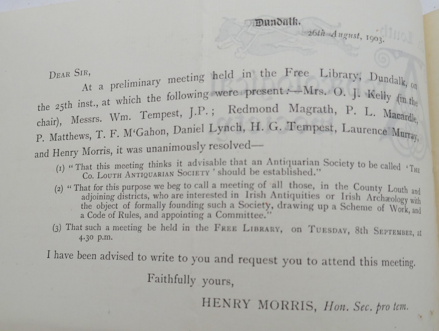 Louth Archaeological Journal, - Image 5