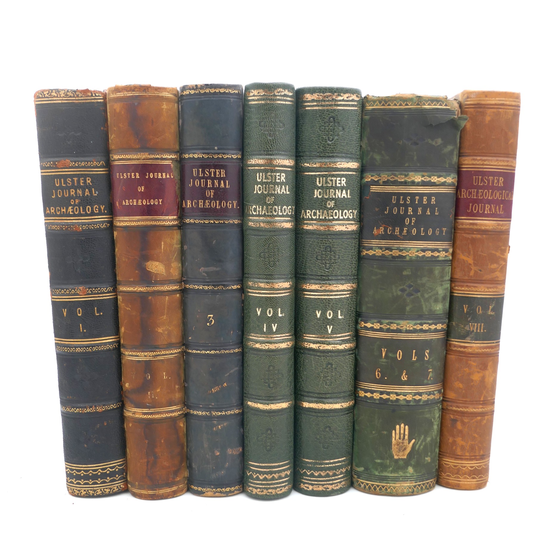 Ulster Journal of Archaeology. FIRST SERIES. Volumes 1-8 (1853-1860) - Image 2