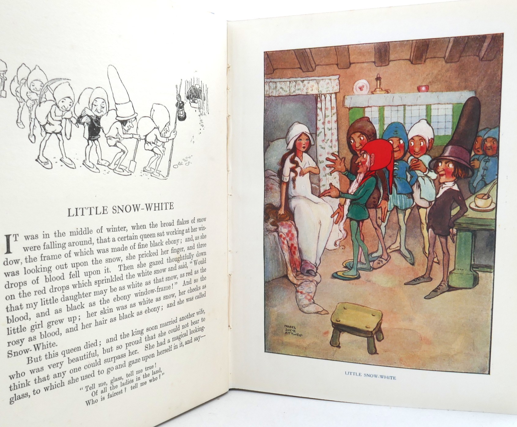 Grimm's Fairy Stories. Illustrated by Mabel Lucie Attwell (1920) - Image 4