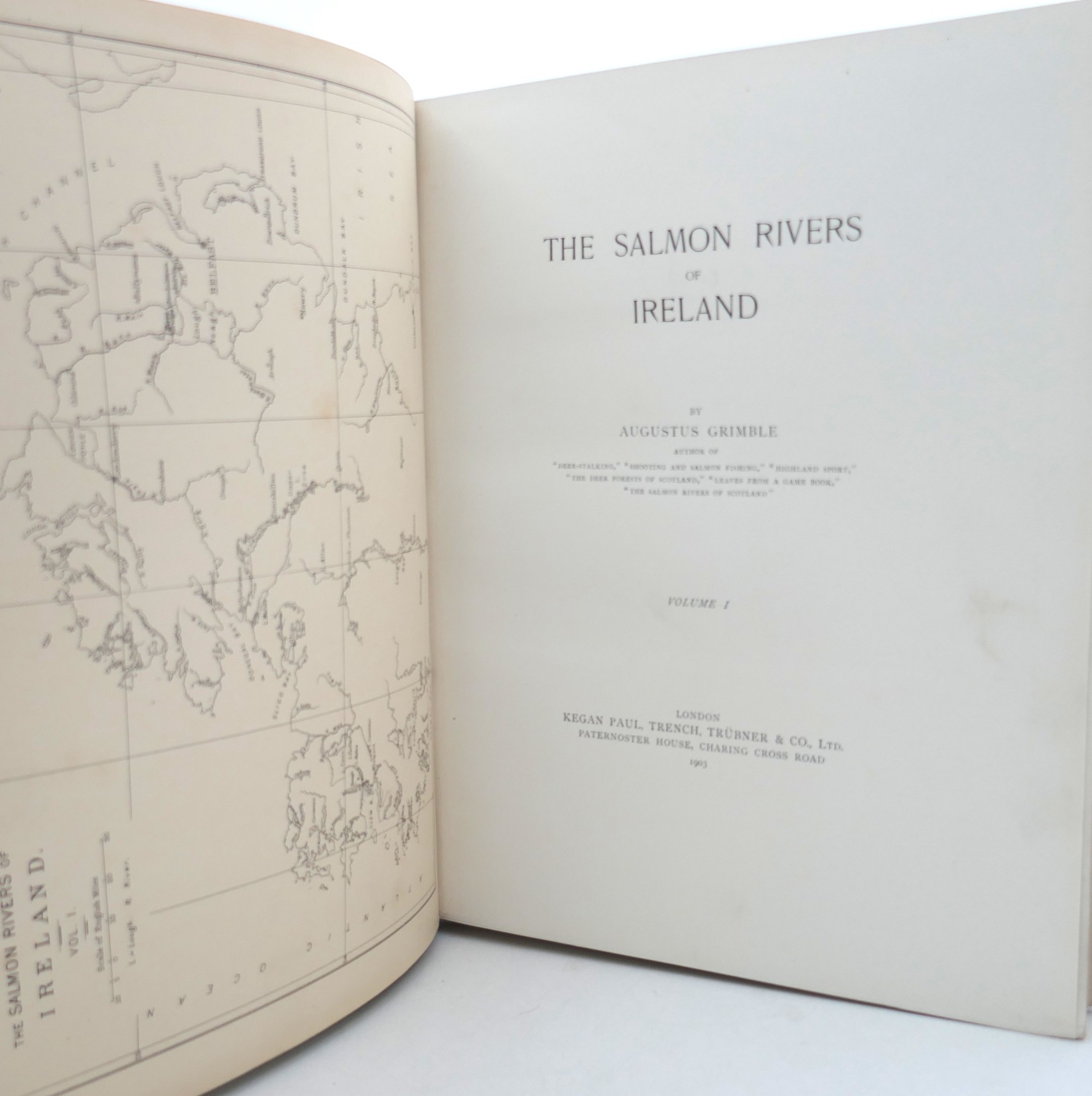 The Salmon Rivers of Ireland. Limited Edition of 250 Copies (1903) - Image 2