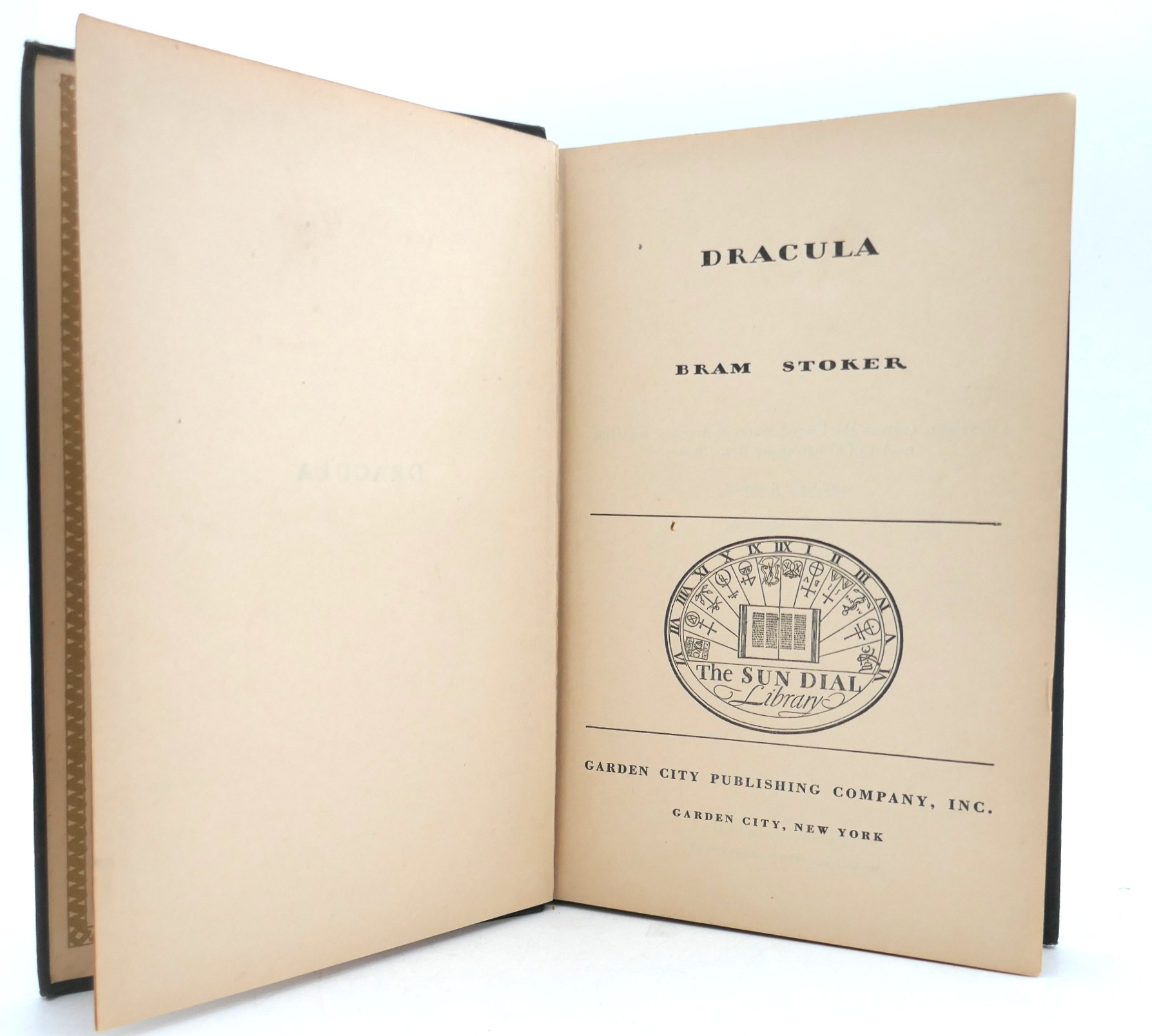 Dracula. Sun Dial Library (1926) - Image 3