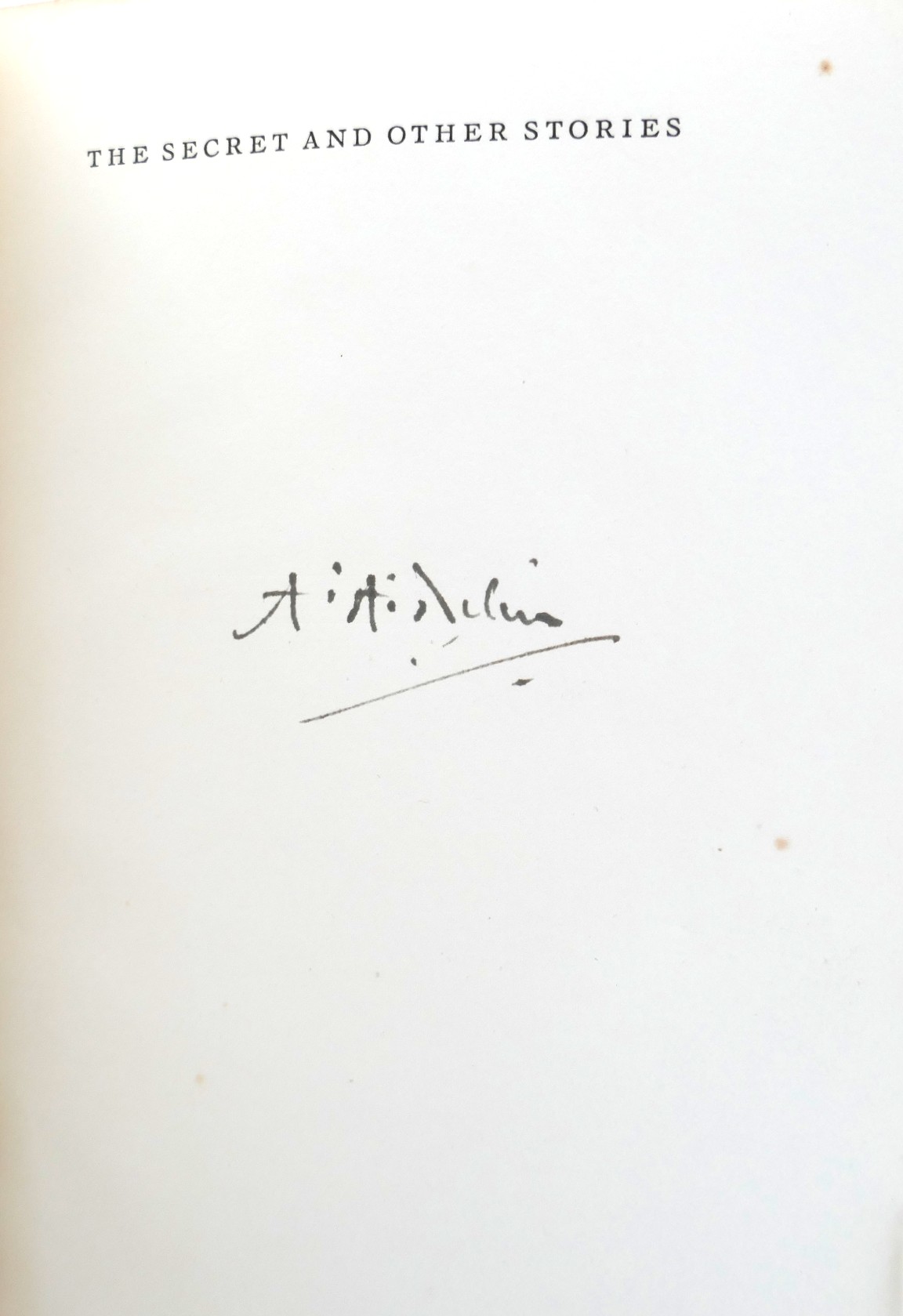 The Secret and Other Stories. Limited Signed Edition (1929) - Image 3
