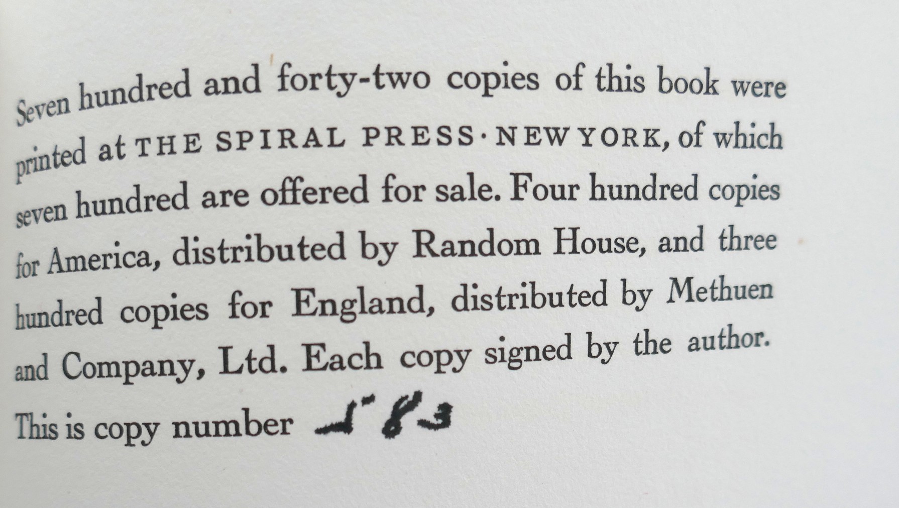The Secret and Other Stories. Limited Signed Edition (1929) - Image 6