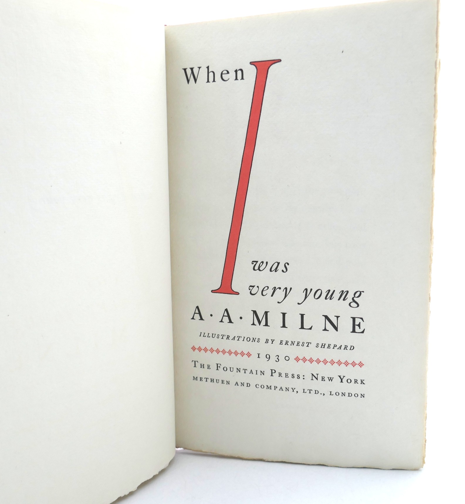 When I Was Very Young. Limited Signed Edition (1930) - Image 2