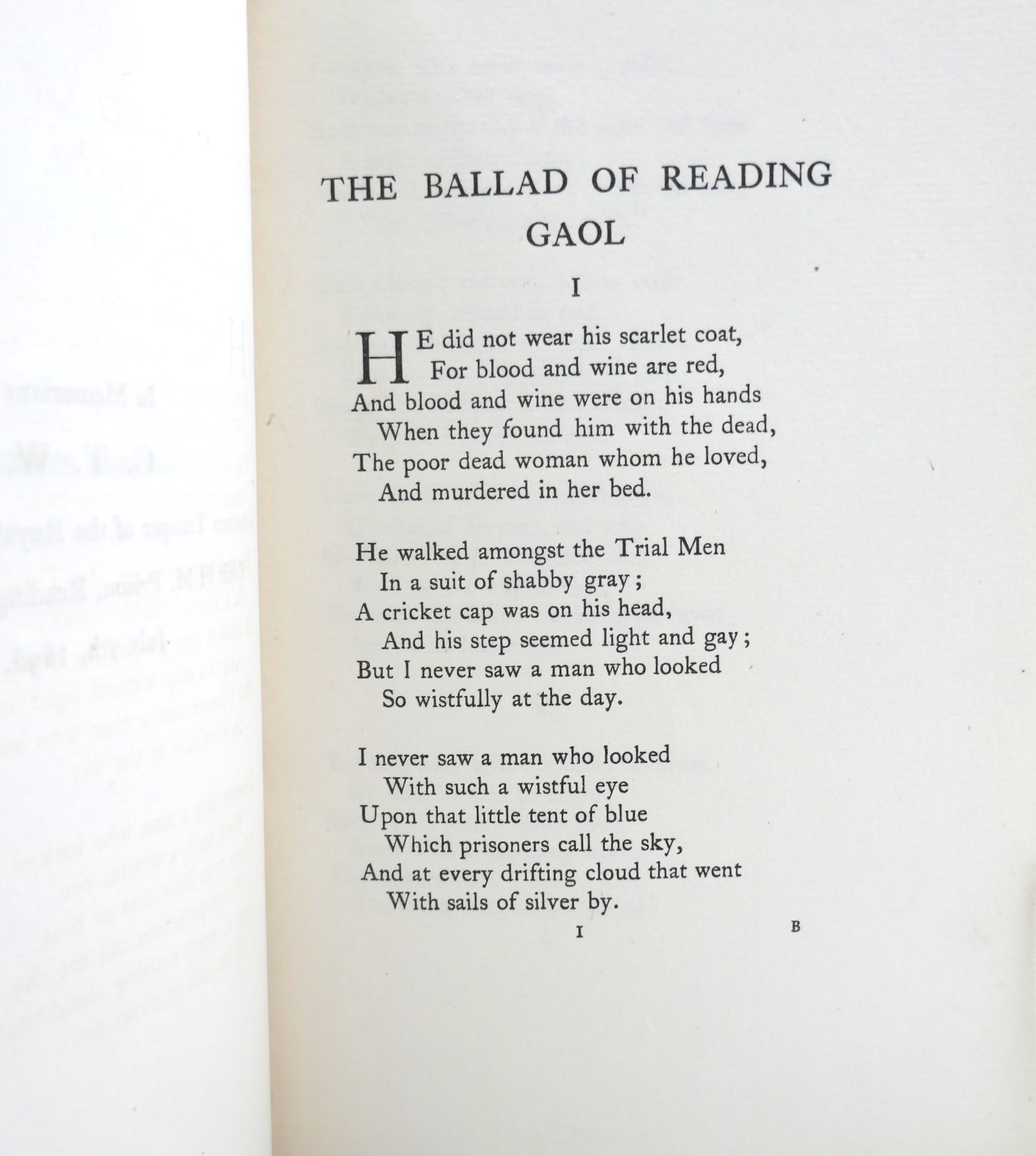 The Ballad of Reading Gaol. Limited Signed Edition (1898) - Image 6