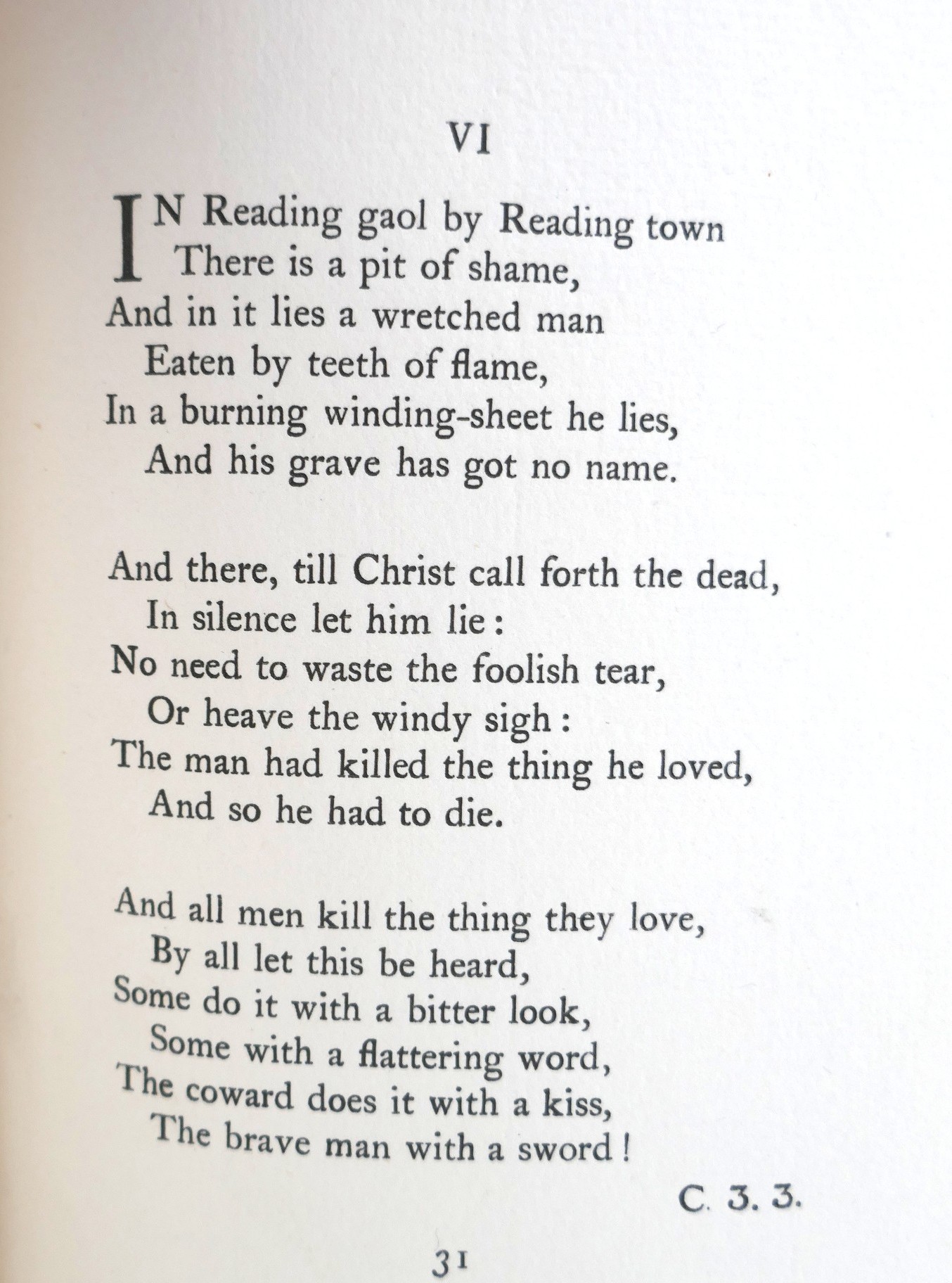 The Ballad of Reading Gaol. Limited Signed Edition (1898) - Image 7