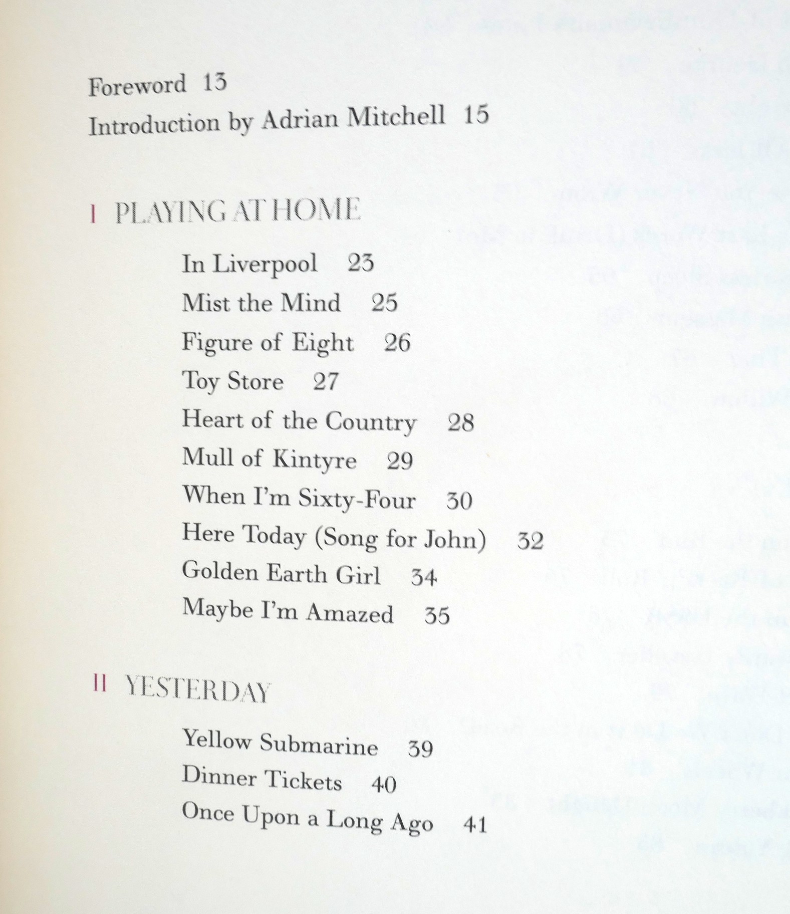 Blackbird Singing: Lyrics and Poems. Signed Copy (2001) - Image 7