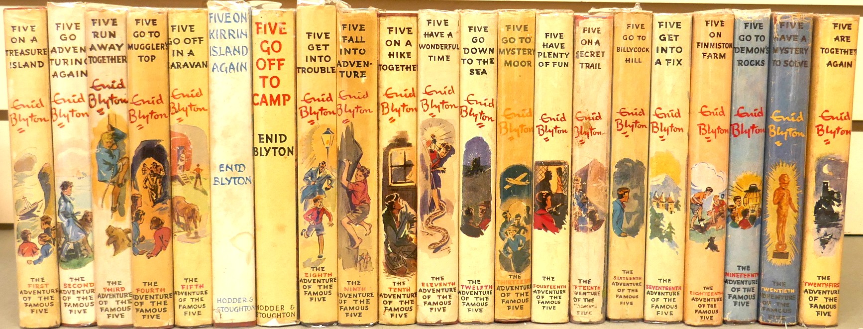 The Famous Five Series -The Full Set of Famous Five Titles