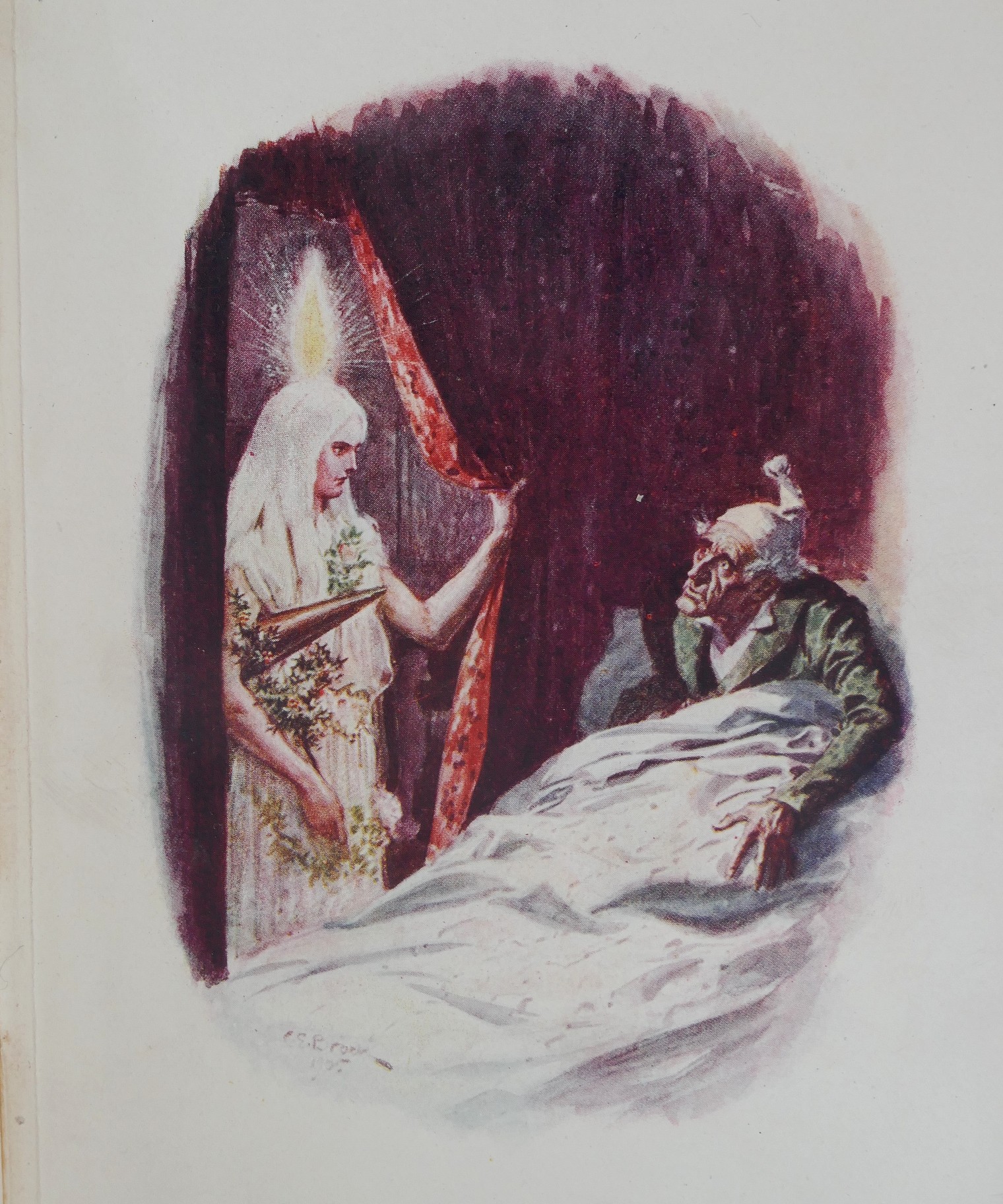 A Christmas Carol. Illustrated by Charles E. Brock (1907) - Image 7