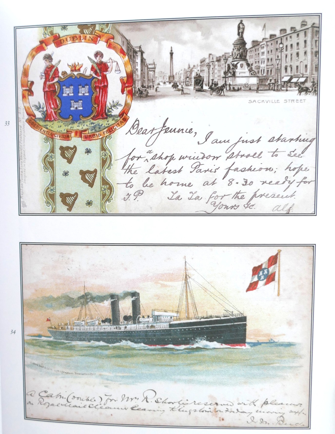 A Bloomsday Postcard. Limited Edition (2004) - Image 5