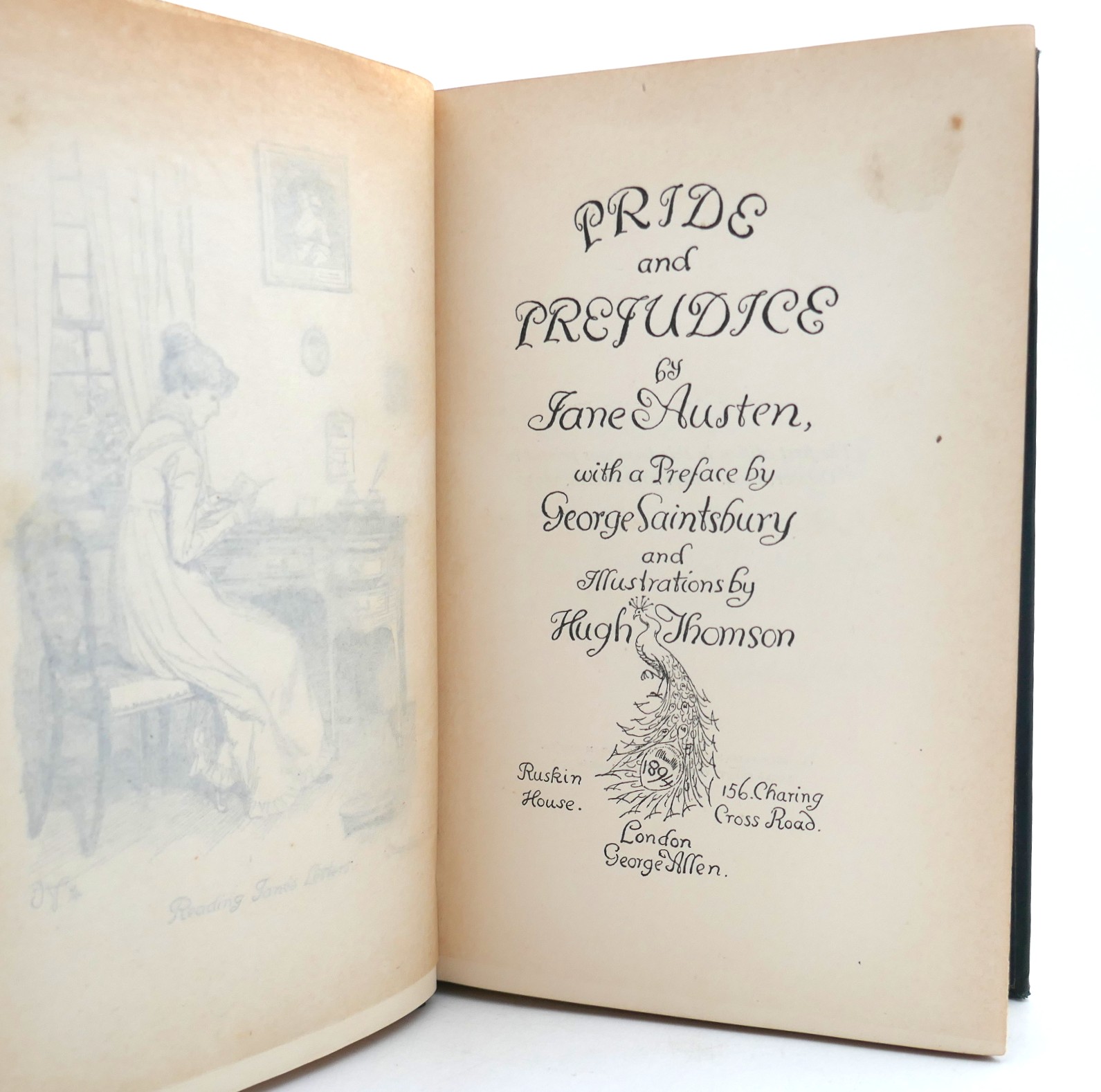 Pride and Prejudice. Illustrated by Hugh Thomson (1895) - Image 6