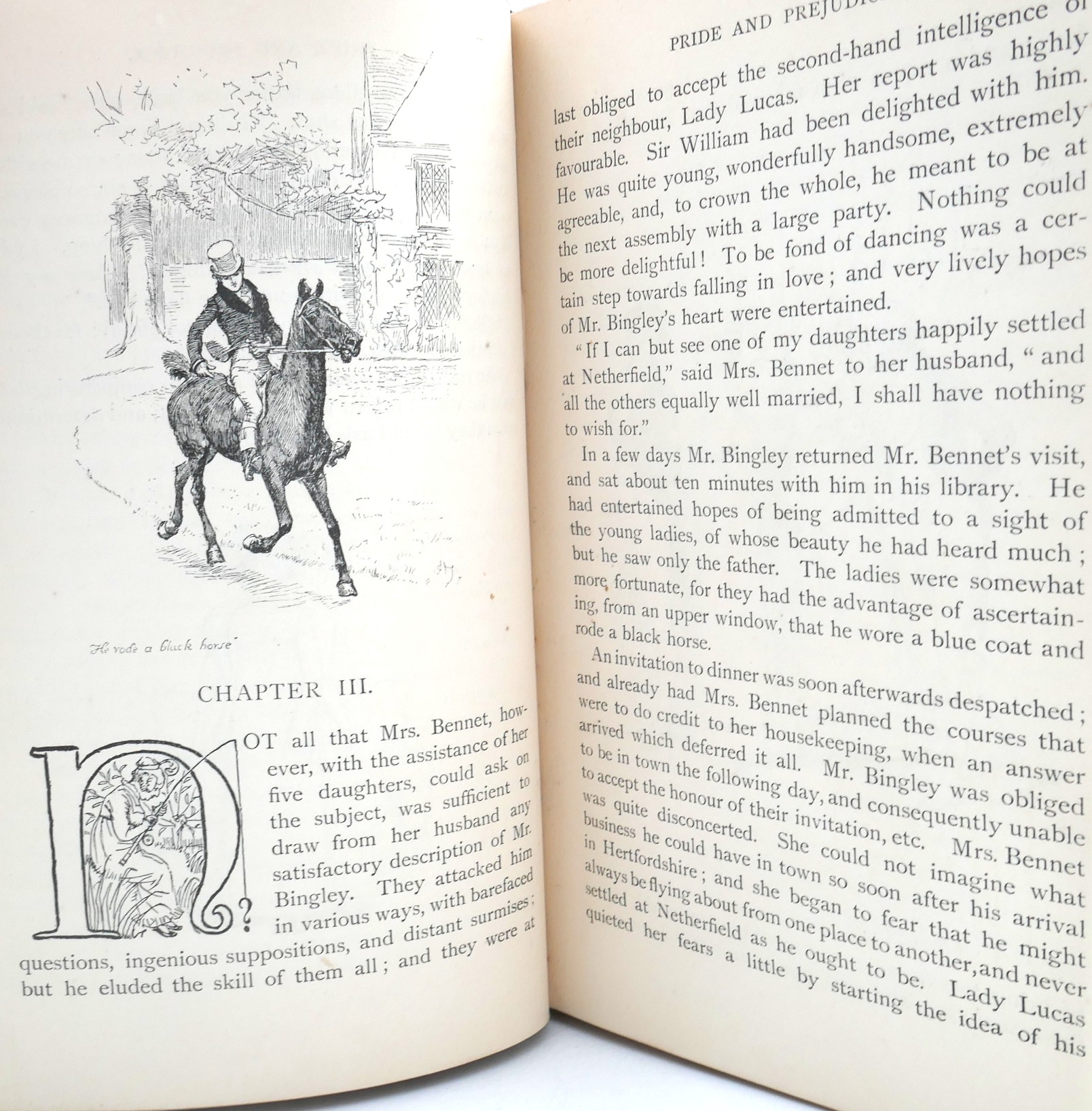 Pride and Prejudice. Illustrated by Hugh Thomson (1895) - Image 10
