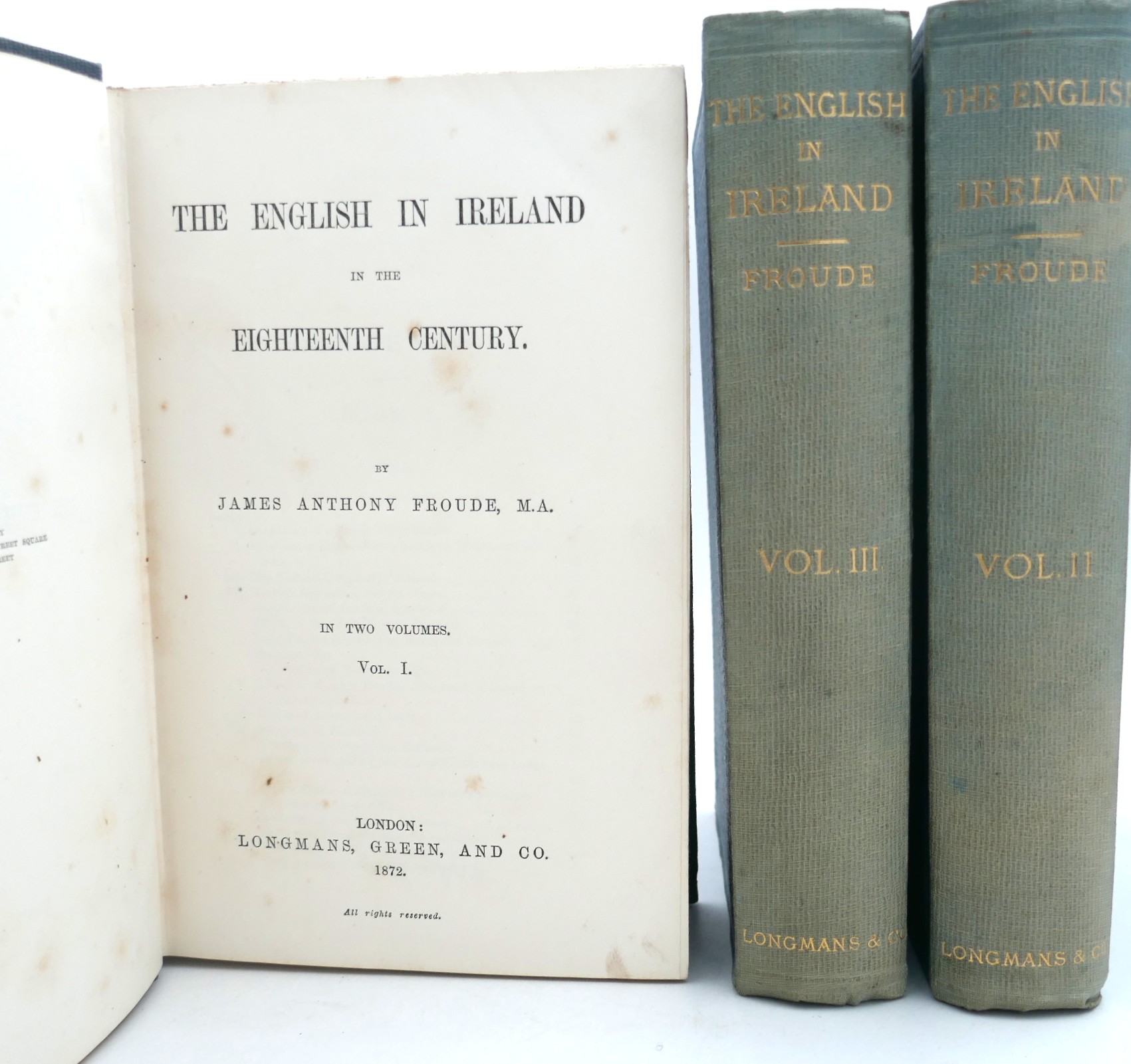 The English in Ireland in the Eighteenth Century (1872) - Image 2