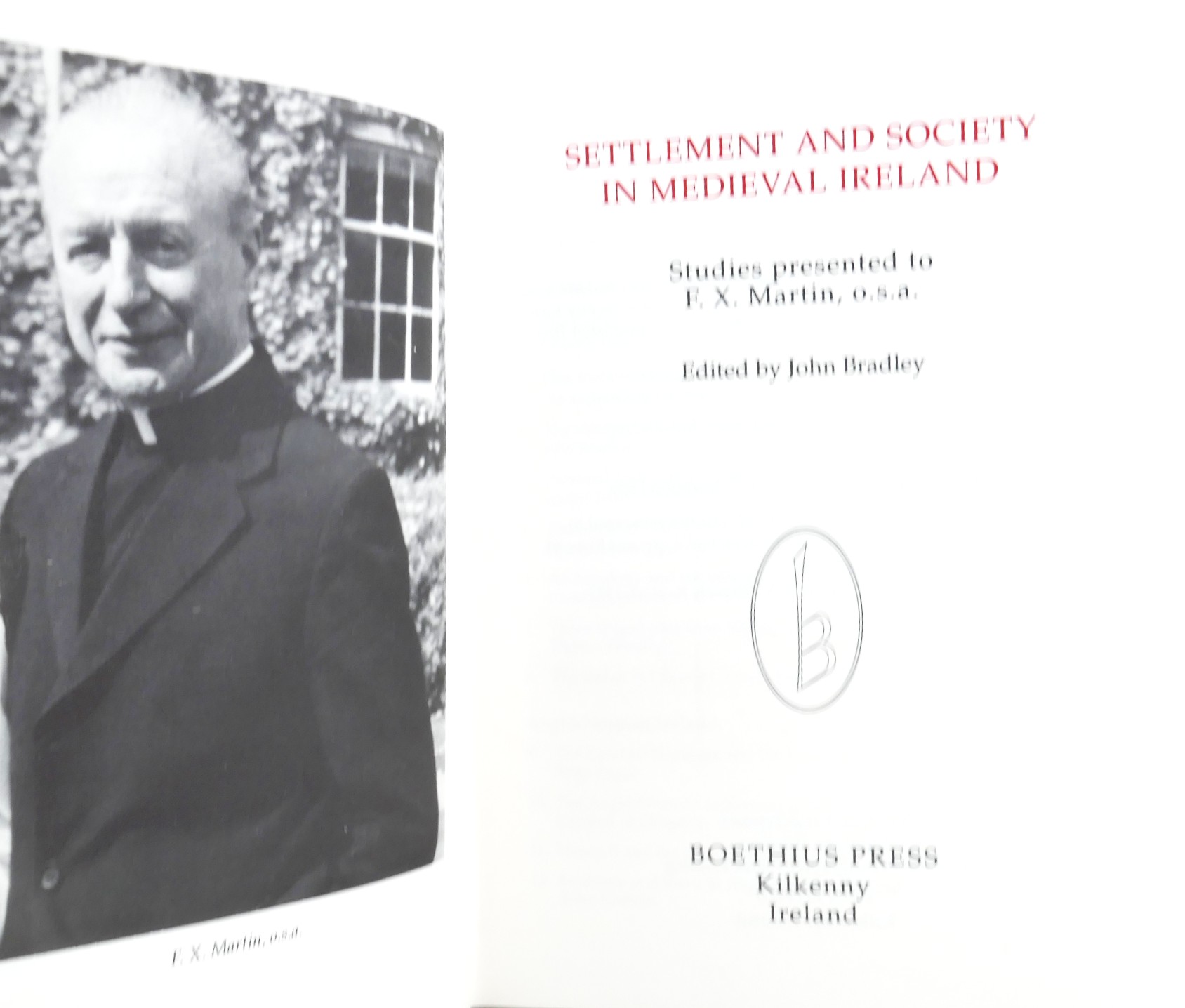 Settlement and Society in Medieval Ireland (1988) - Image 2