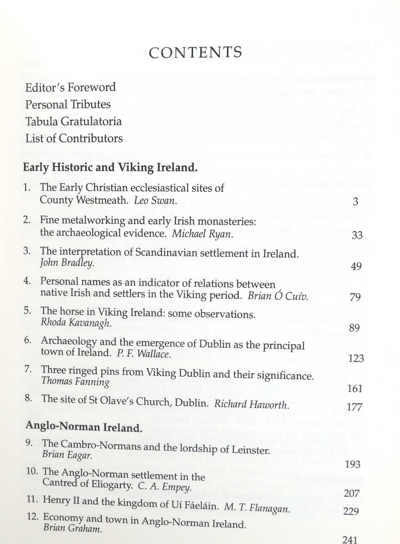 Settlement and Society in Medieval Ireland (1988) - Image 3