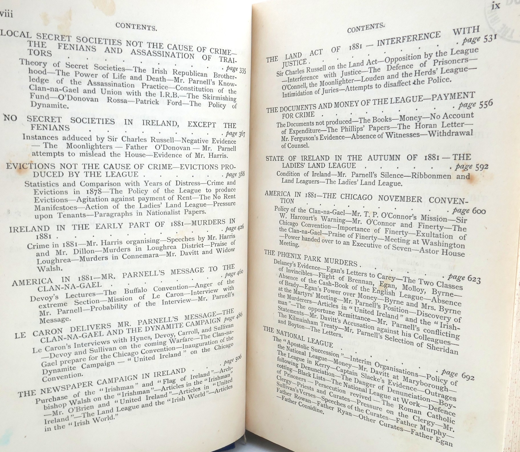 The Work of The Irish Leagues. Parnell Commission Inquiry (1891) - Image 5