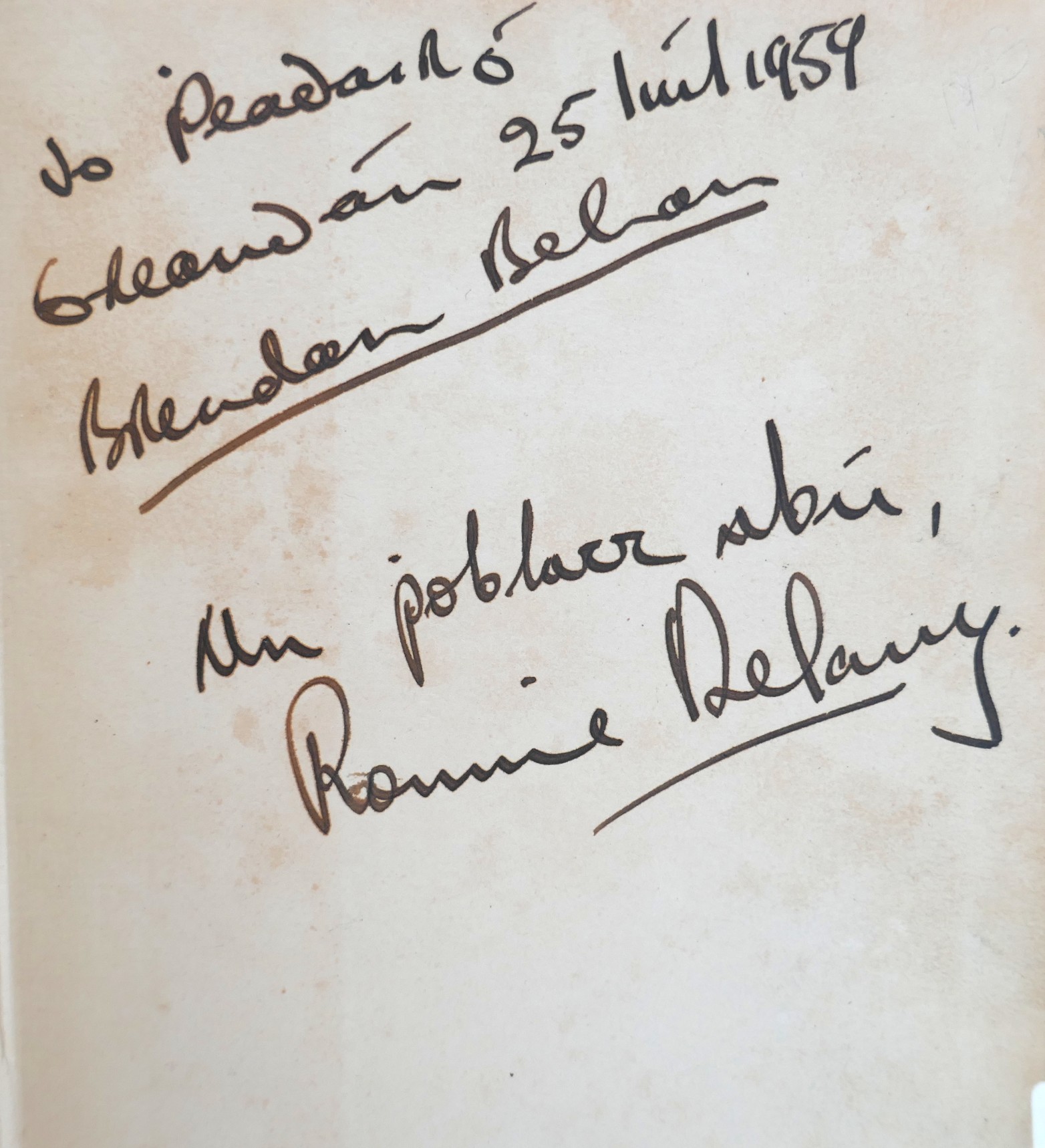 The Hostage. Presentation Copy (1958) - Image 4