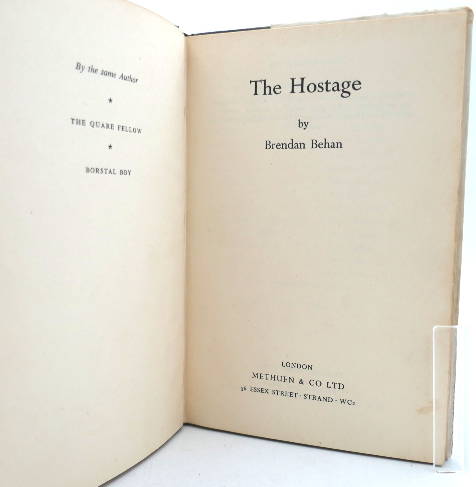 The Hostage. Presentation Copy (1958) - Image 5