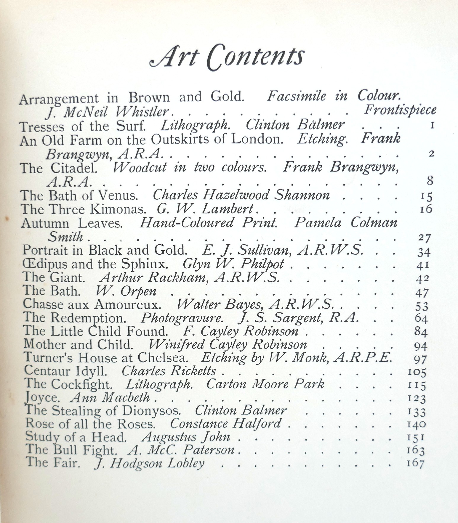 The Venture. An Annual of Art and Literature (1905) - Image 5