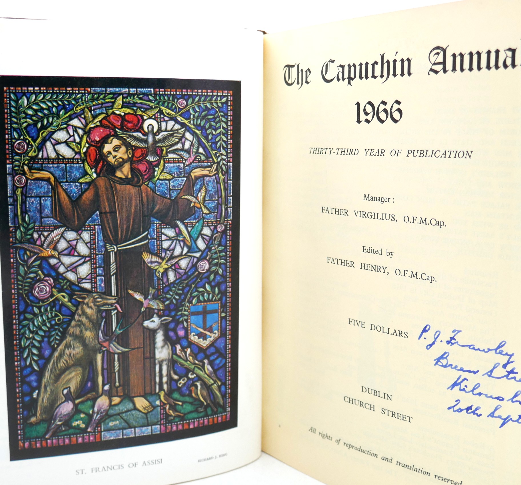 The Capuchin Annual 1966 - Image 2