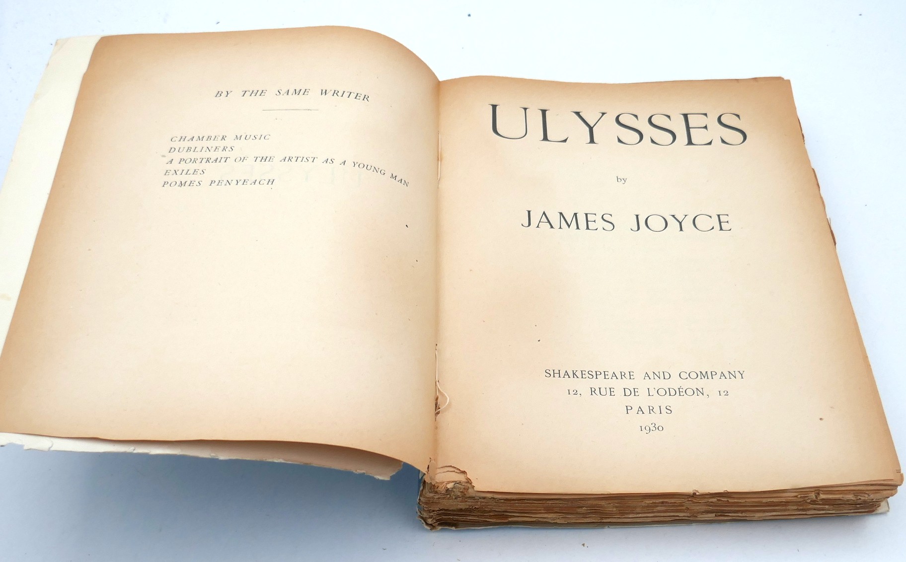 Ulysses. The Final Shakespeare & Co. Edition (1930) - Image 4