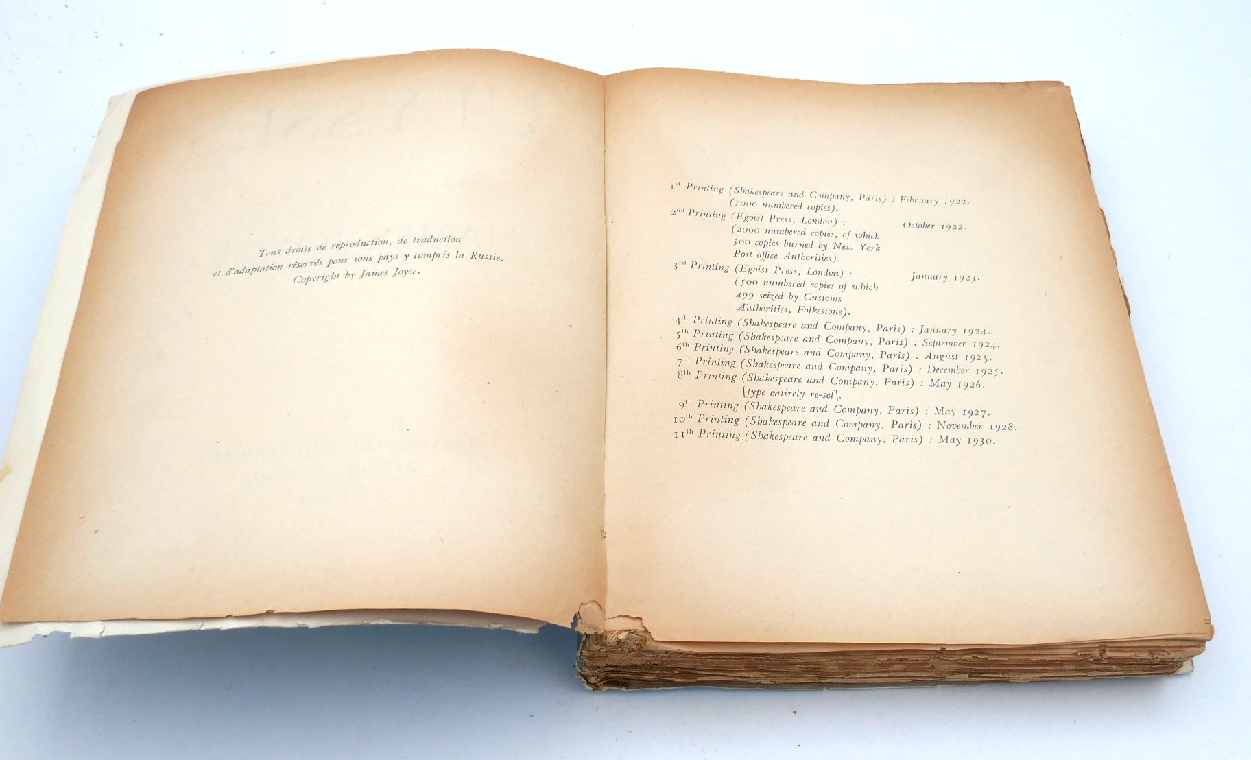 Ulysses. The Final Shakespeare & Co. Edition (1930) - Image 5