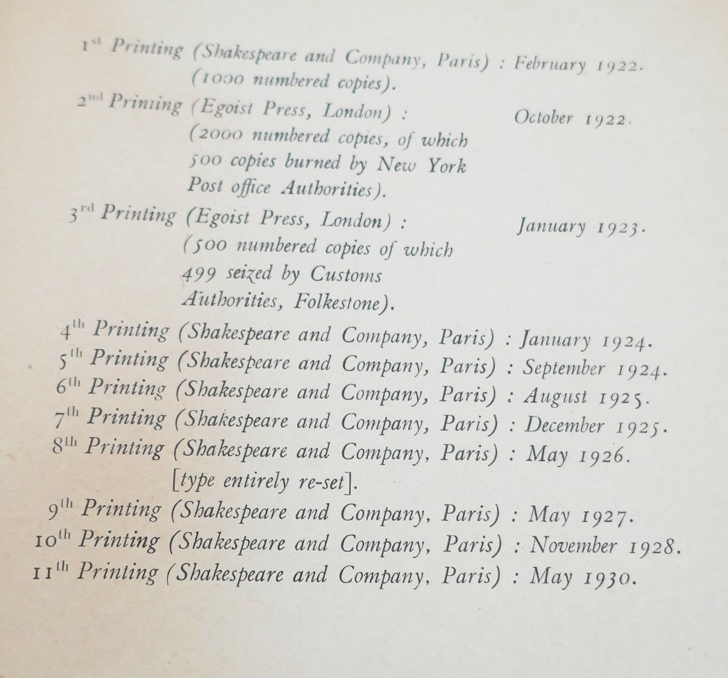 Ulysses. The Final Shakespeare & Co. Edition (1930) - Image 6