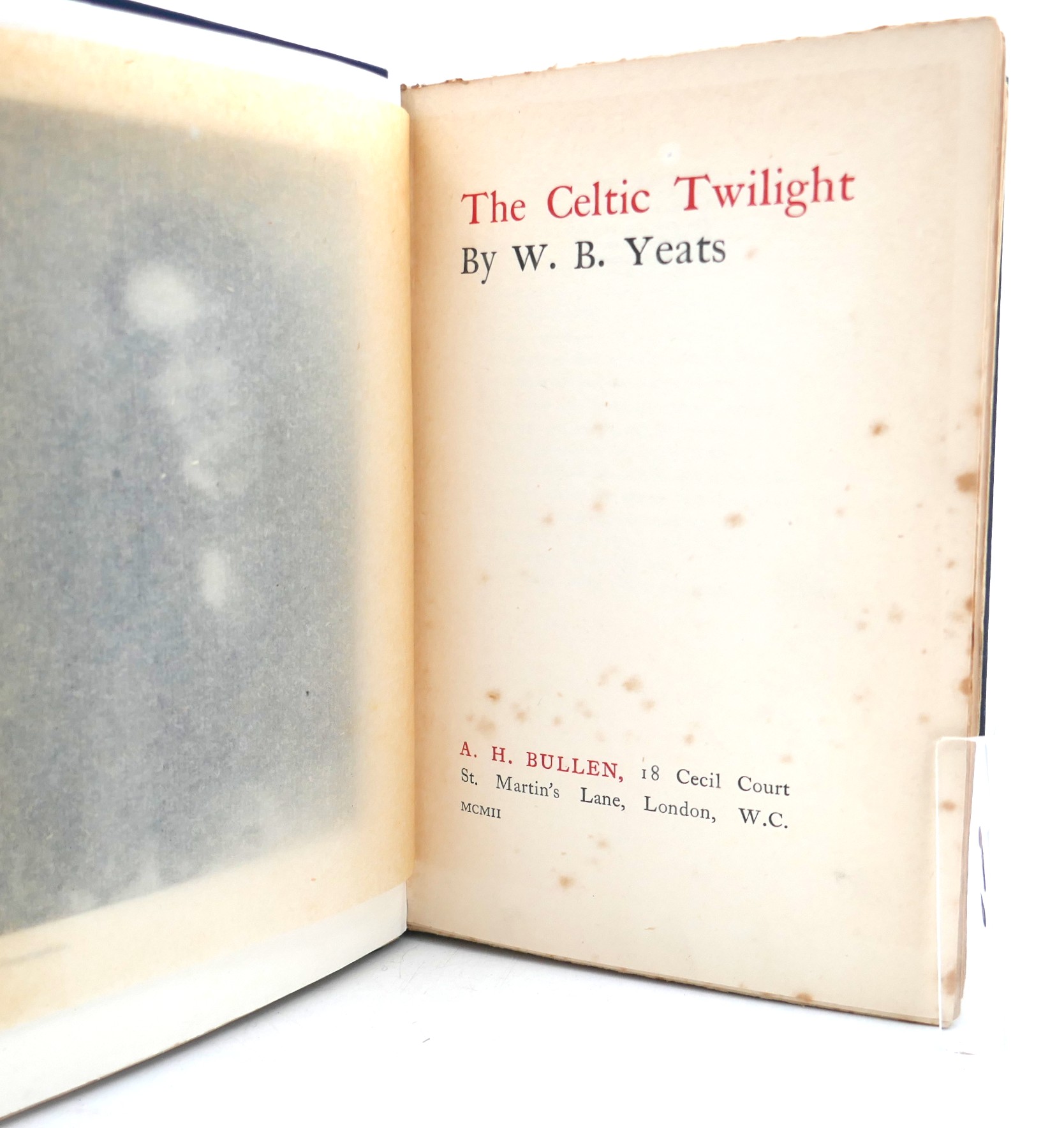 The Celtic Twilight. Revised & Enlarged Edition (1902) - Image 3