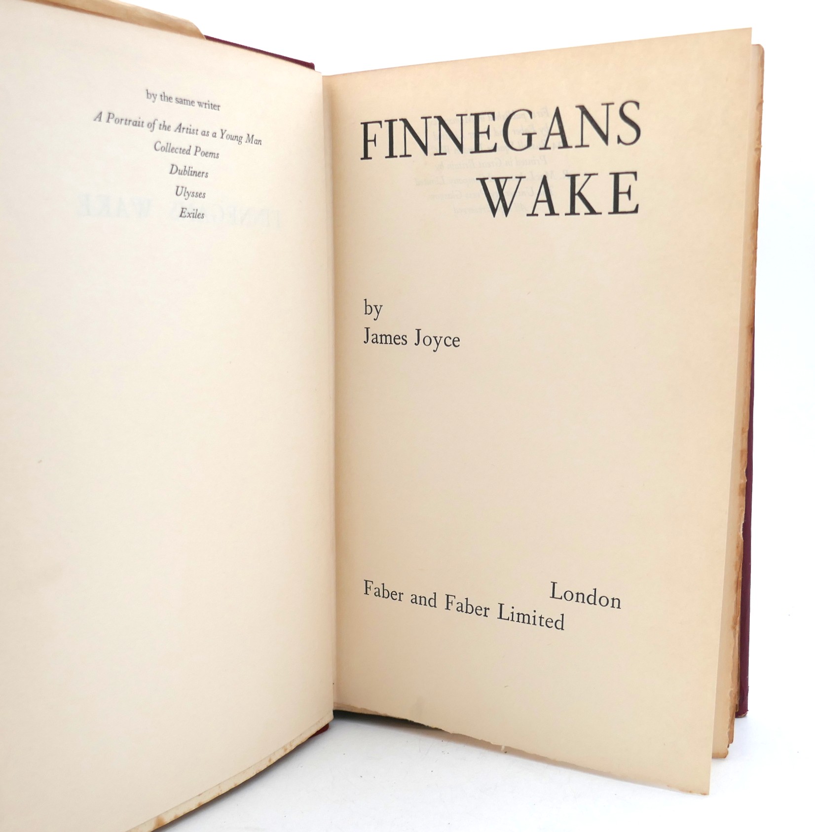 Finnegans Wake. First Edition (1939) - Image 5