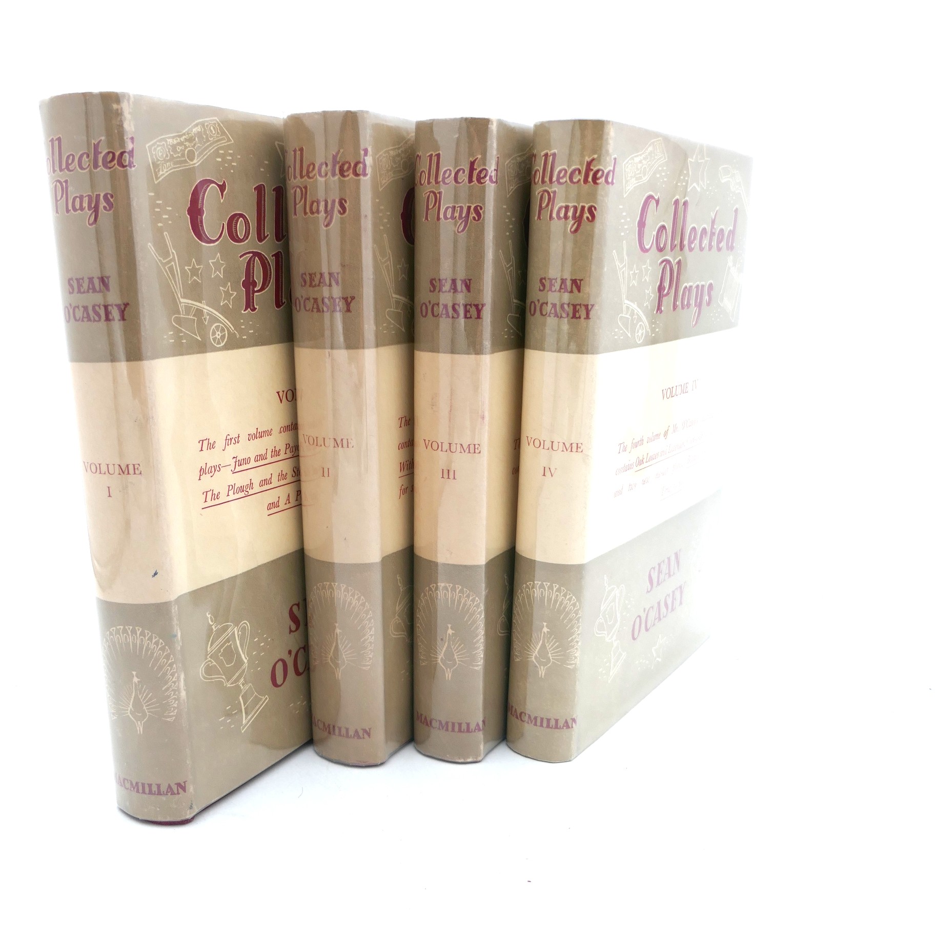 Collected Plays. Four Volumes (1952-1958)
