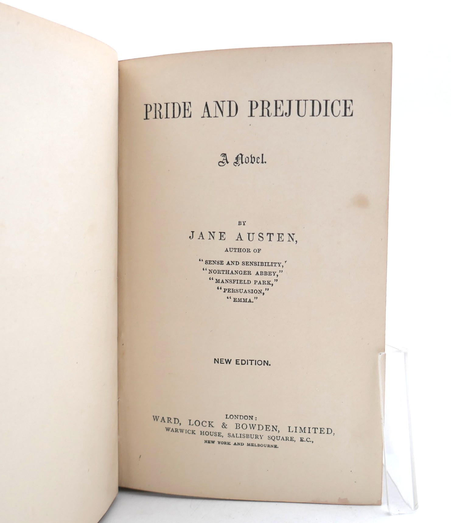 Pride and Prejudice. New Edition (1885) - Image 2