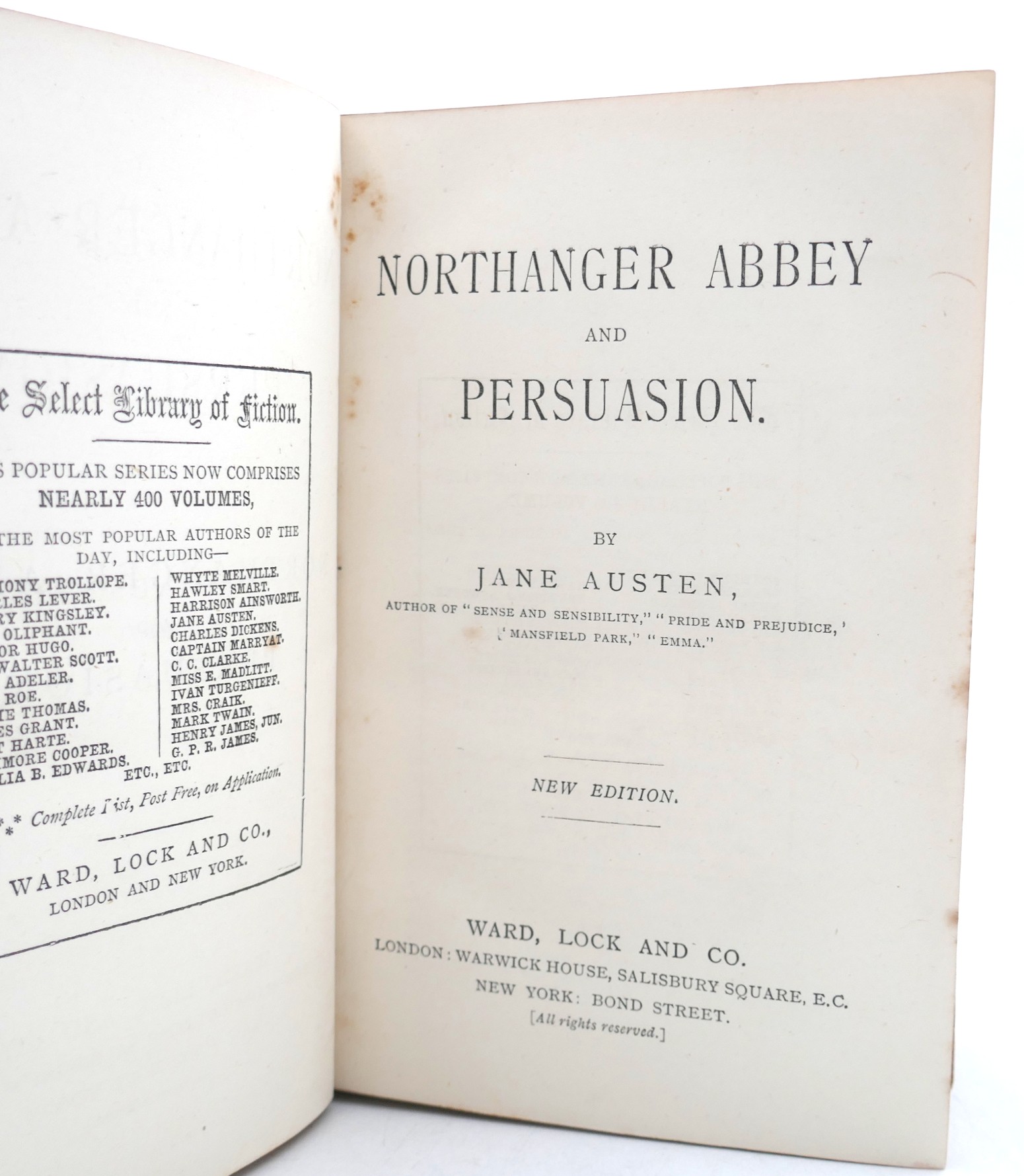 Northanger Abbey and Persuasion (1885) - Image 2