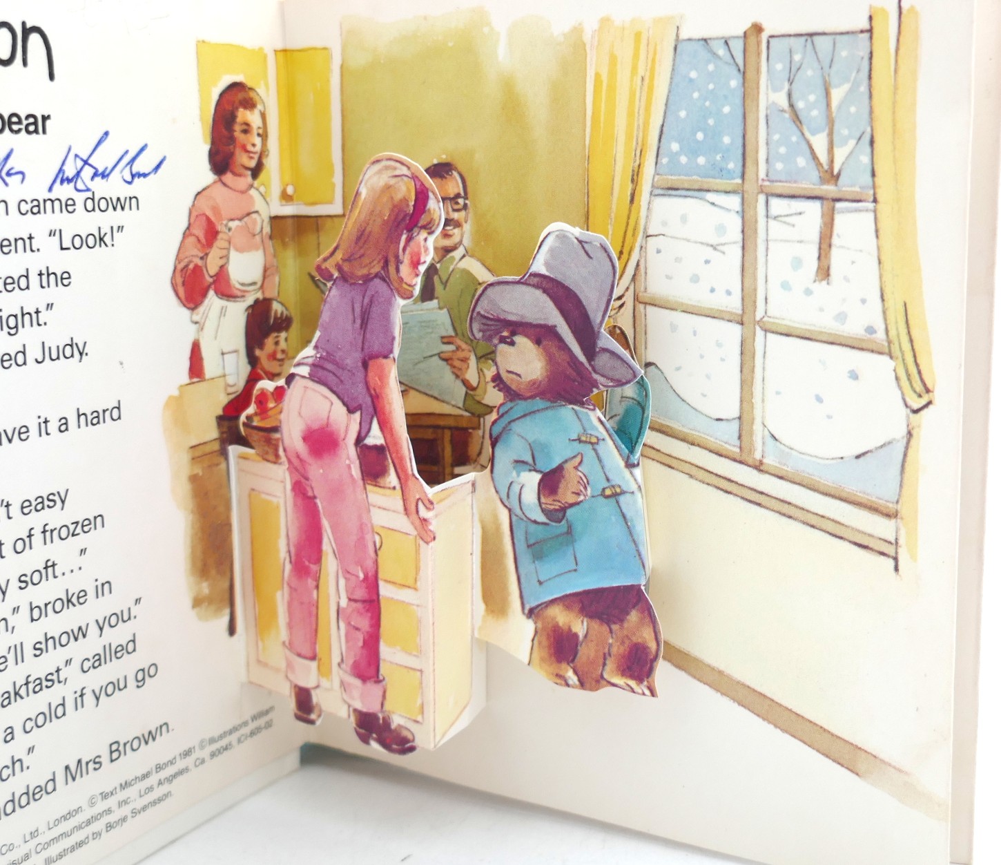 Paddington and the Snowbear. Inscribed by the Author (1981) - Image 3
