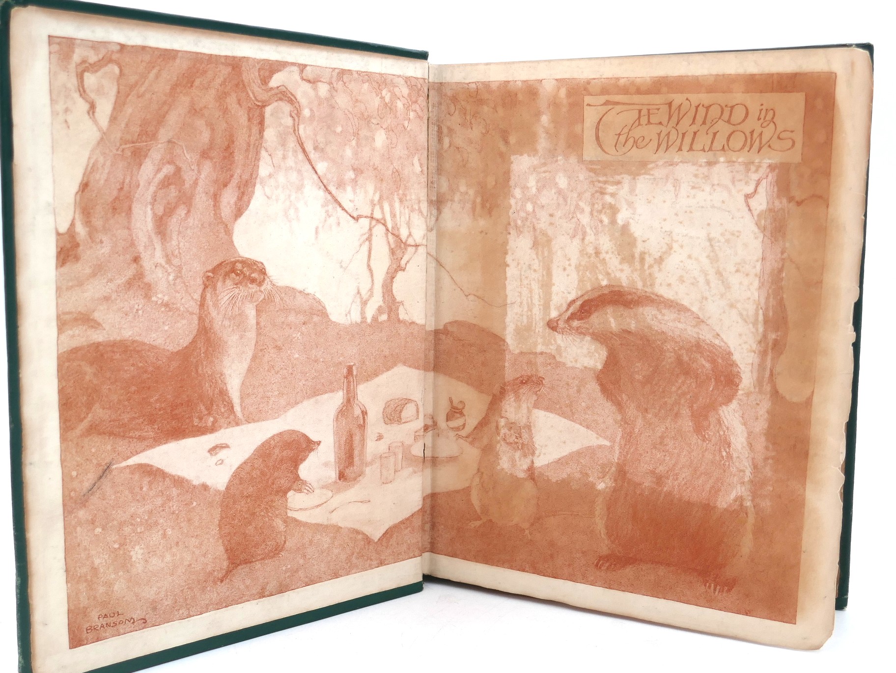The Wind in the Willows. Illustrated by Paul Bransom (1913) - Image 2