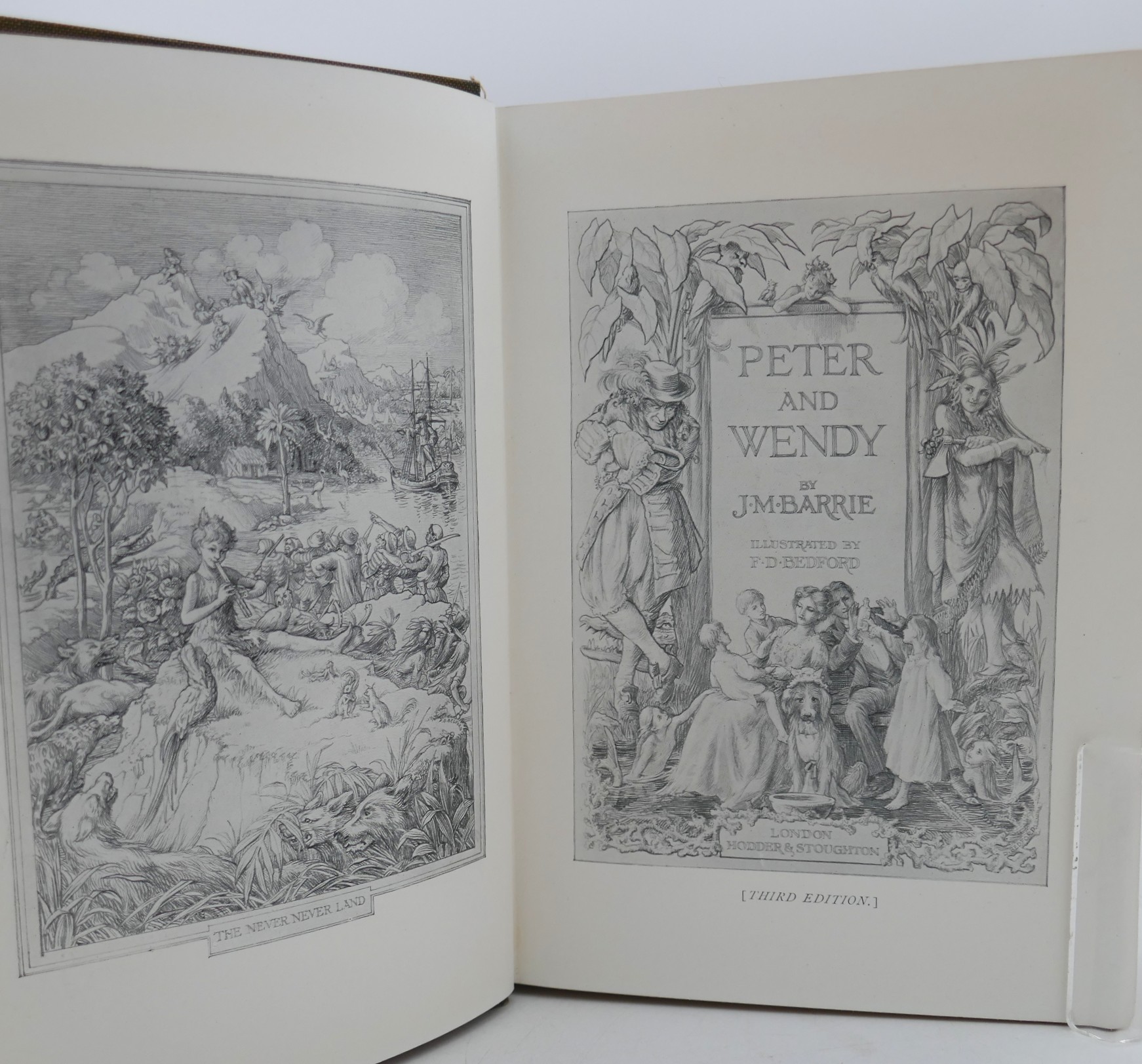 Peter And Wendy. Illustrated by F.D. Bedford (1911) - Image 3