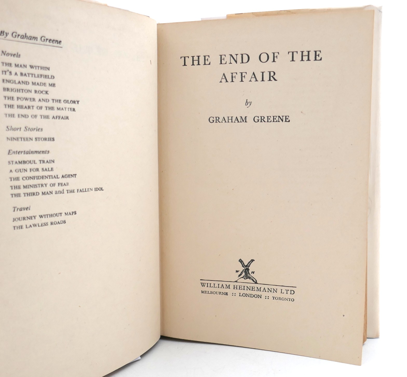The End of the Affair. First Edition (1951) - Image 3