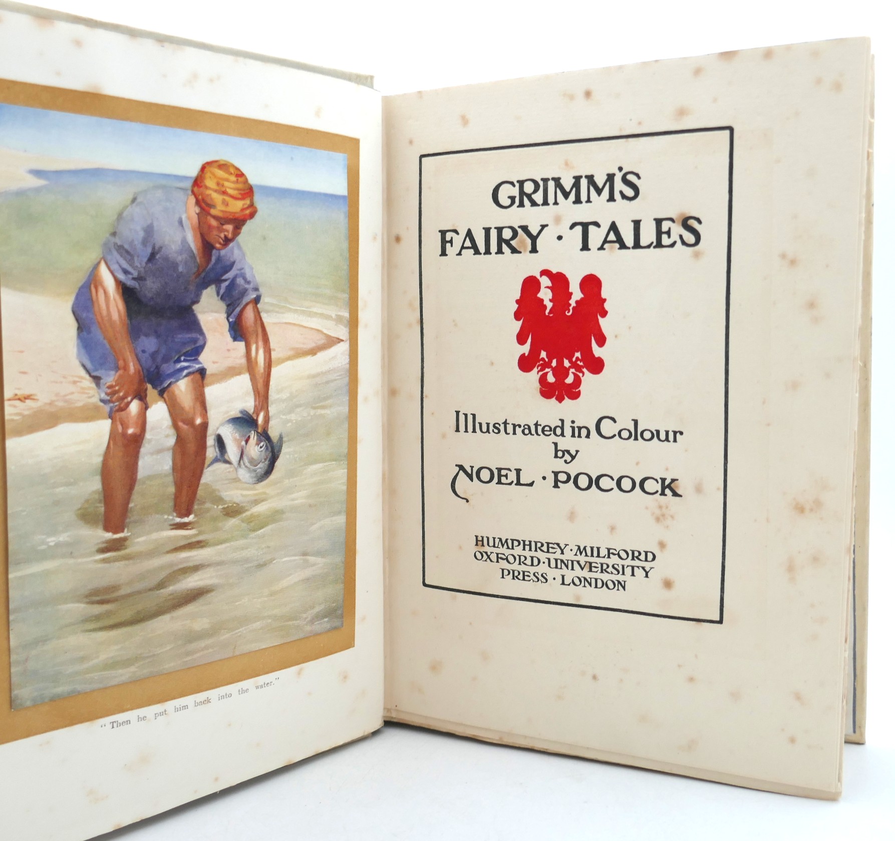 Grimm's Fairy Tales. Illustrated by Noel Pocock (1920) - Image 4