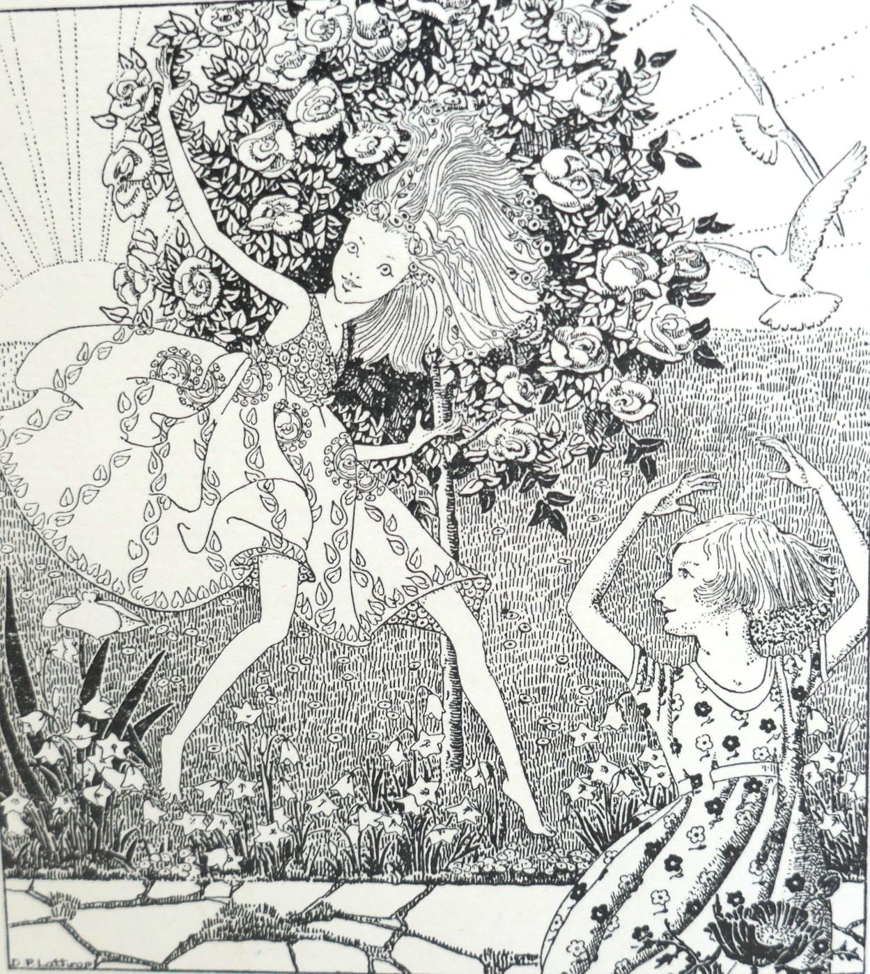 Down-Adown-Derry, A Book of Fairy Poems (1922) - Image 4