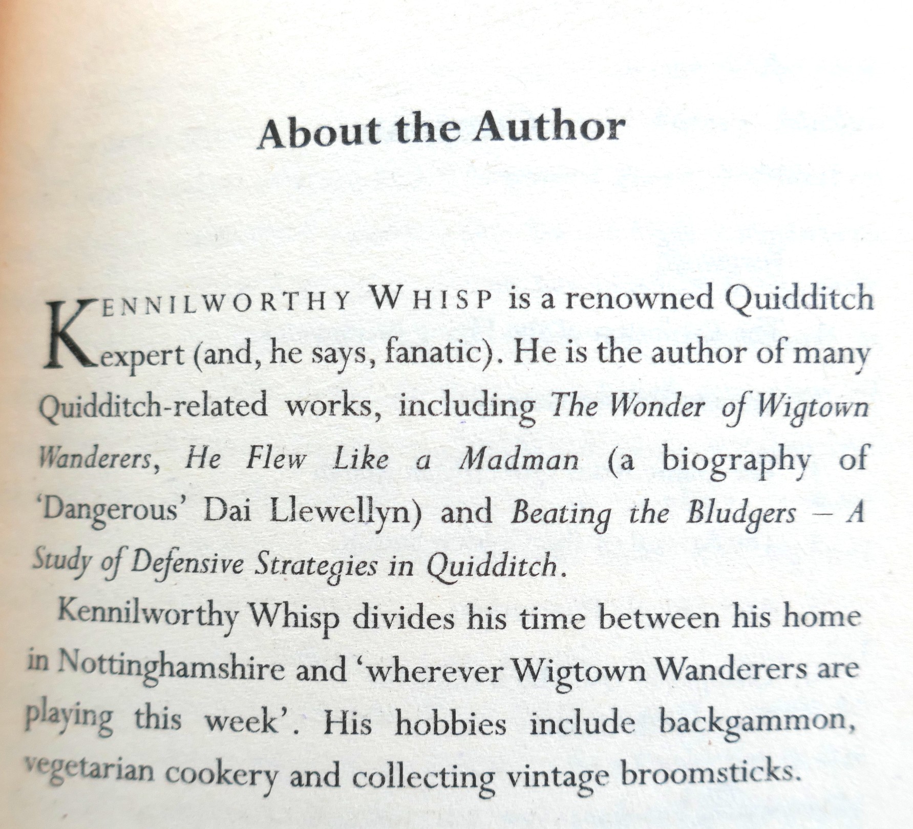 Quidditch Through the Ages. First Edition (2001) - Image 2